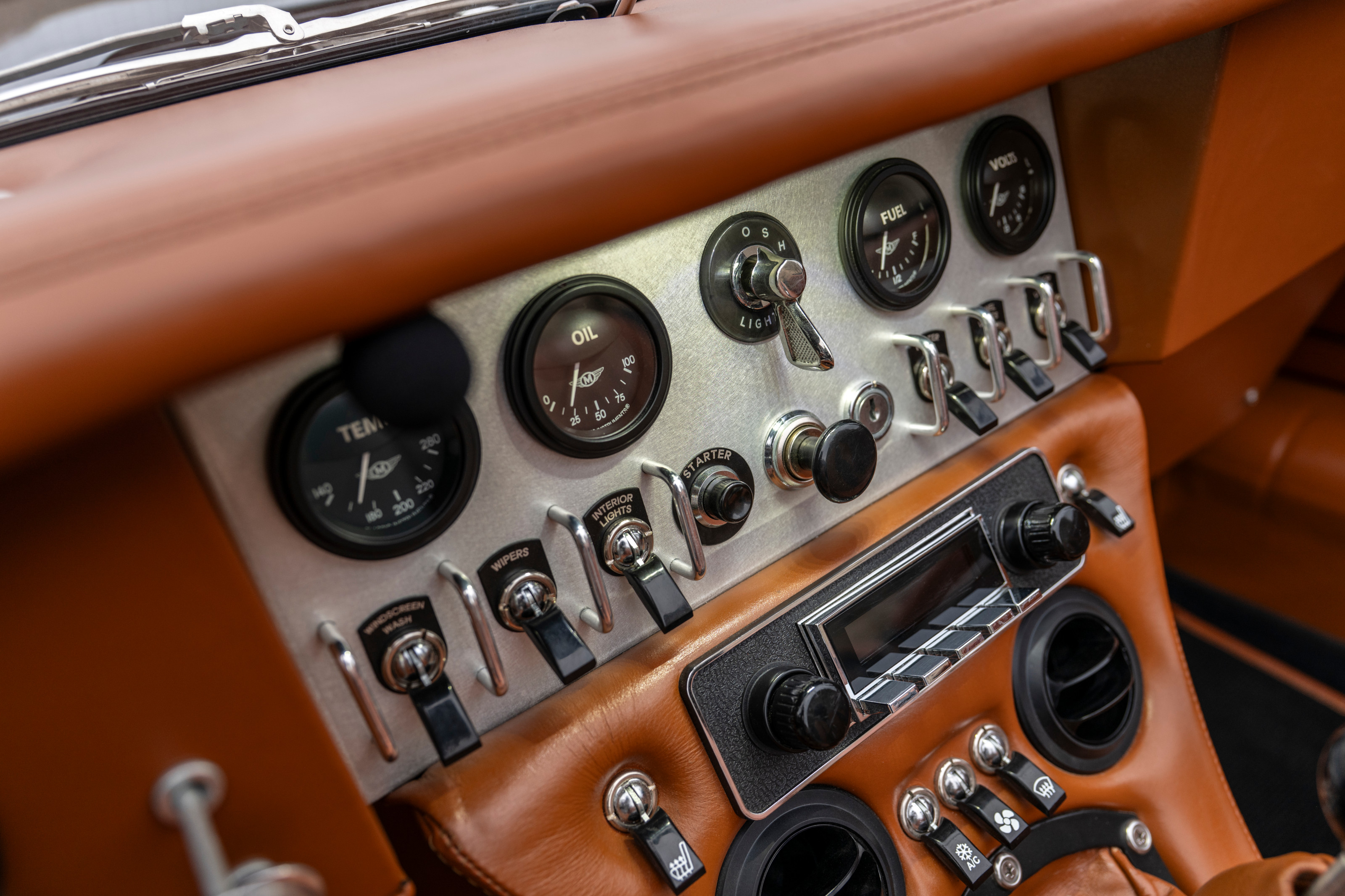 ECD Automotive Design E-Type GTO dashboard