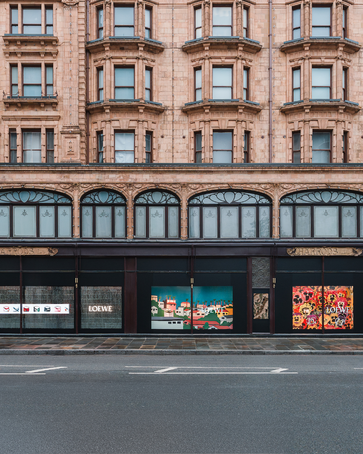 Loewe Harrods Puzzle Pop Up