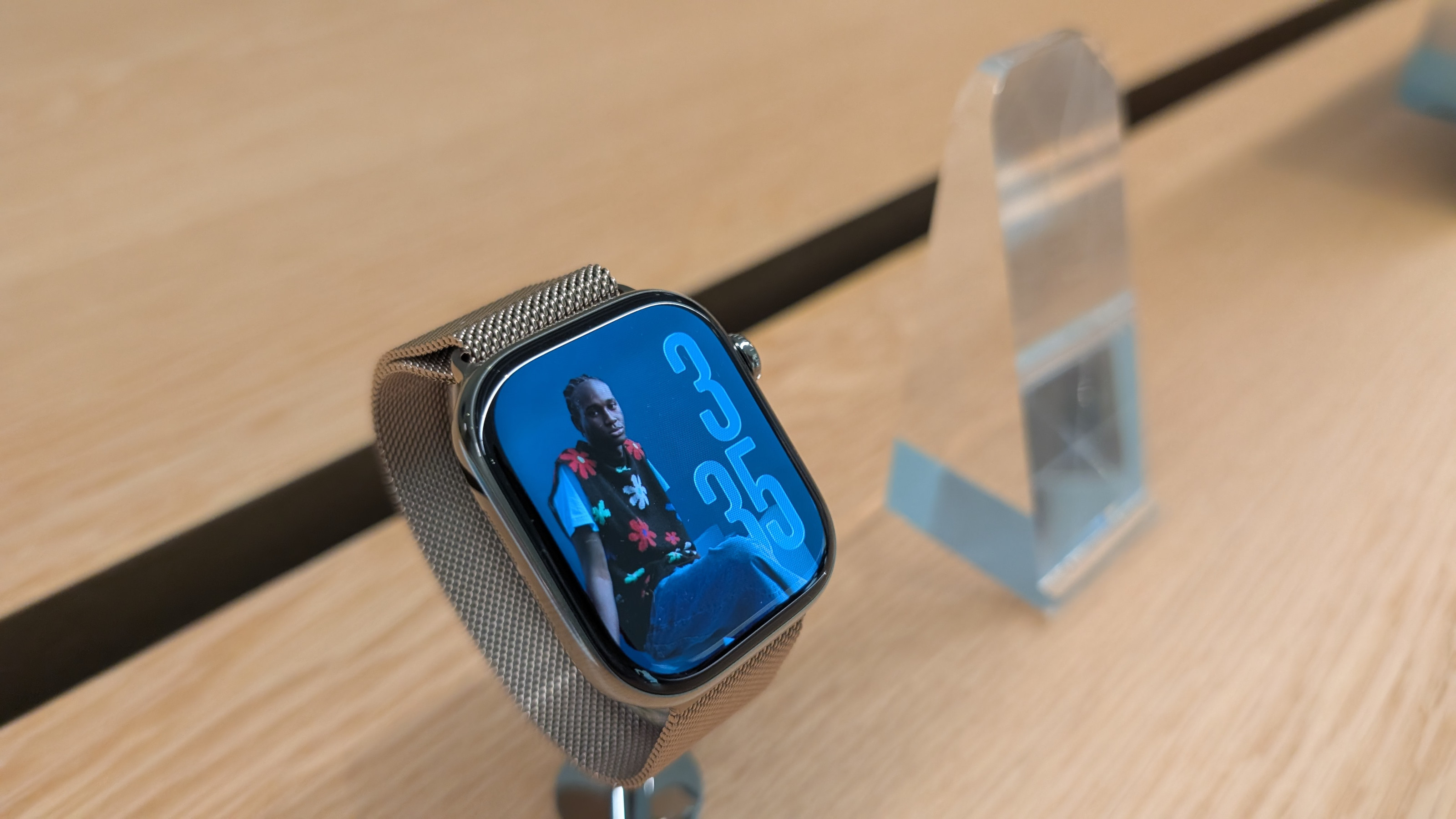 The new OS in action on the Apple Watch