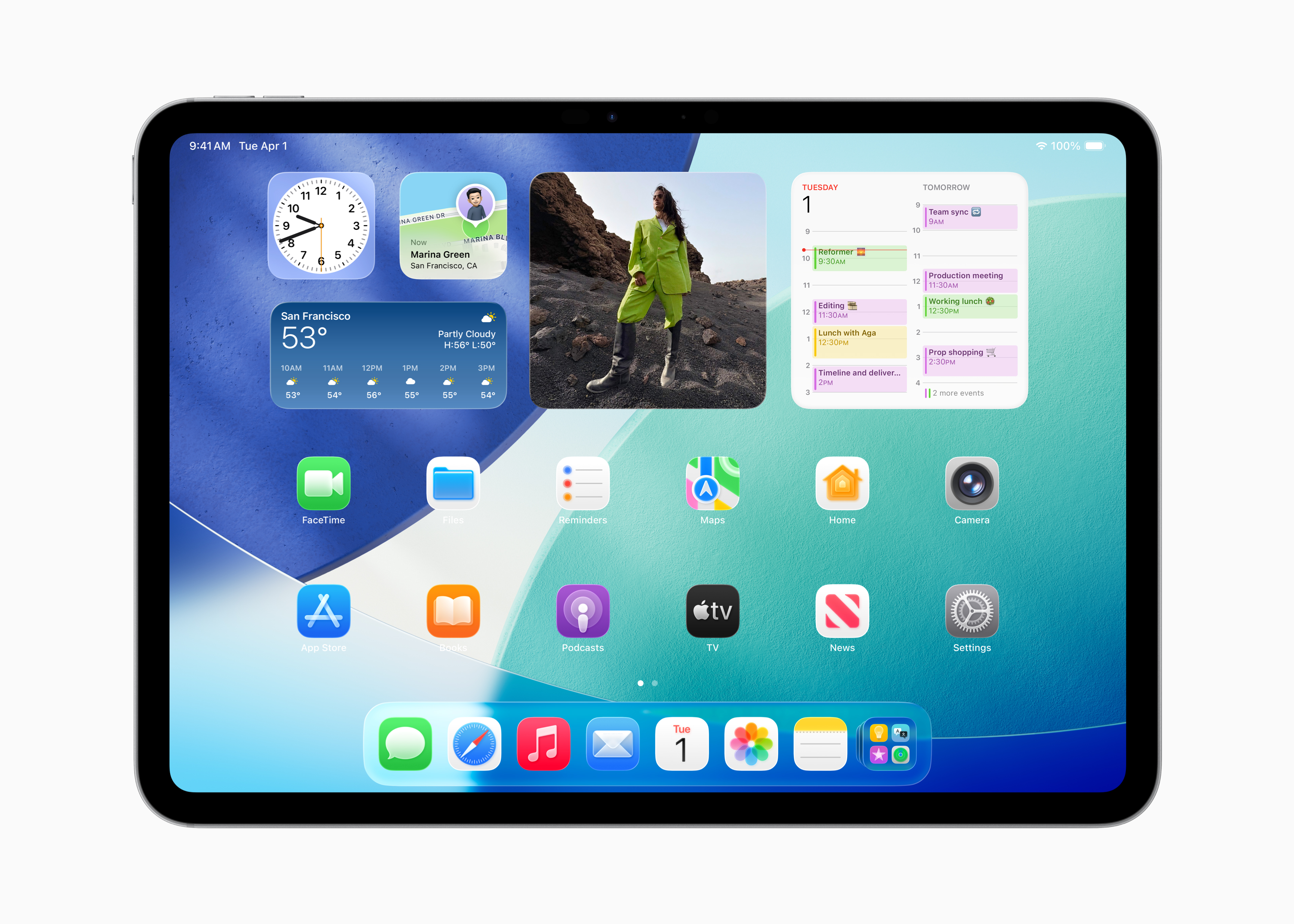 Apple iPadOS 26 home screen