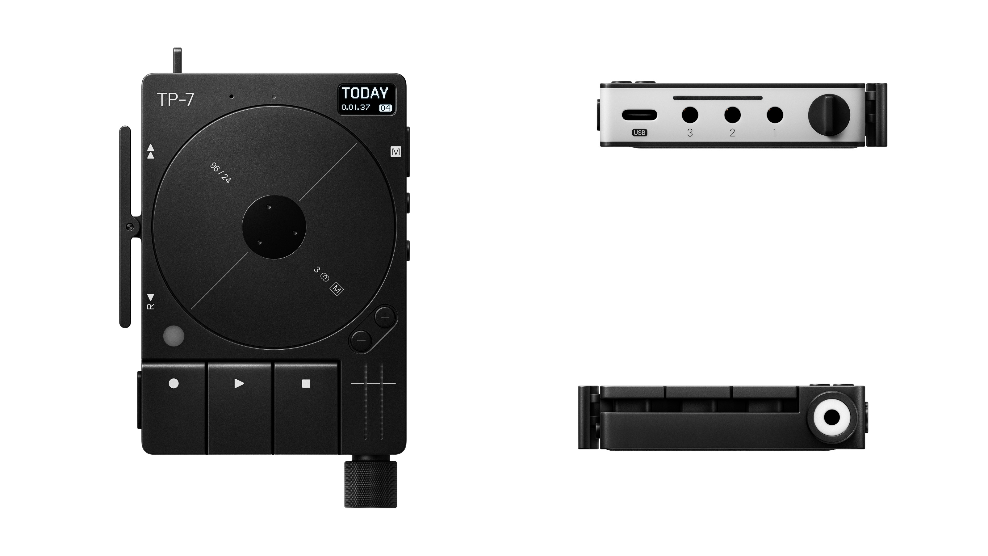 Teenage Engineering TP-7 Black series