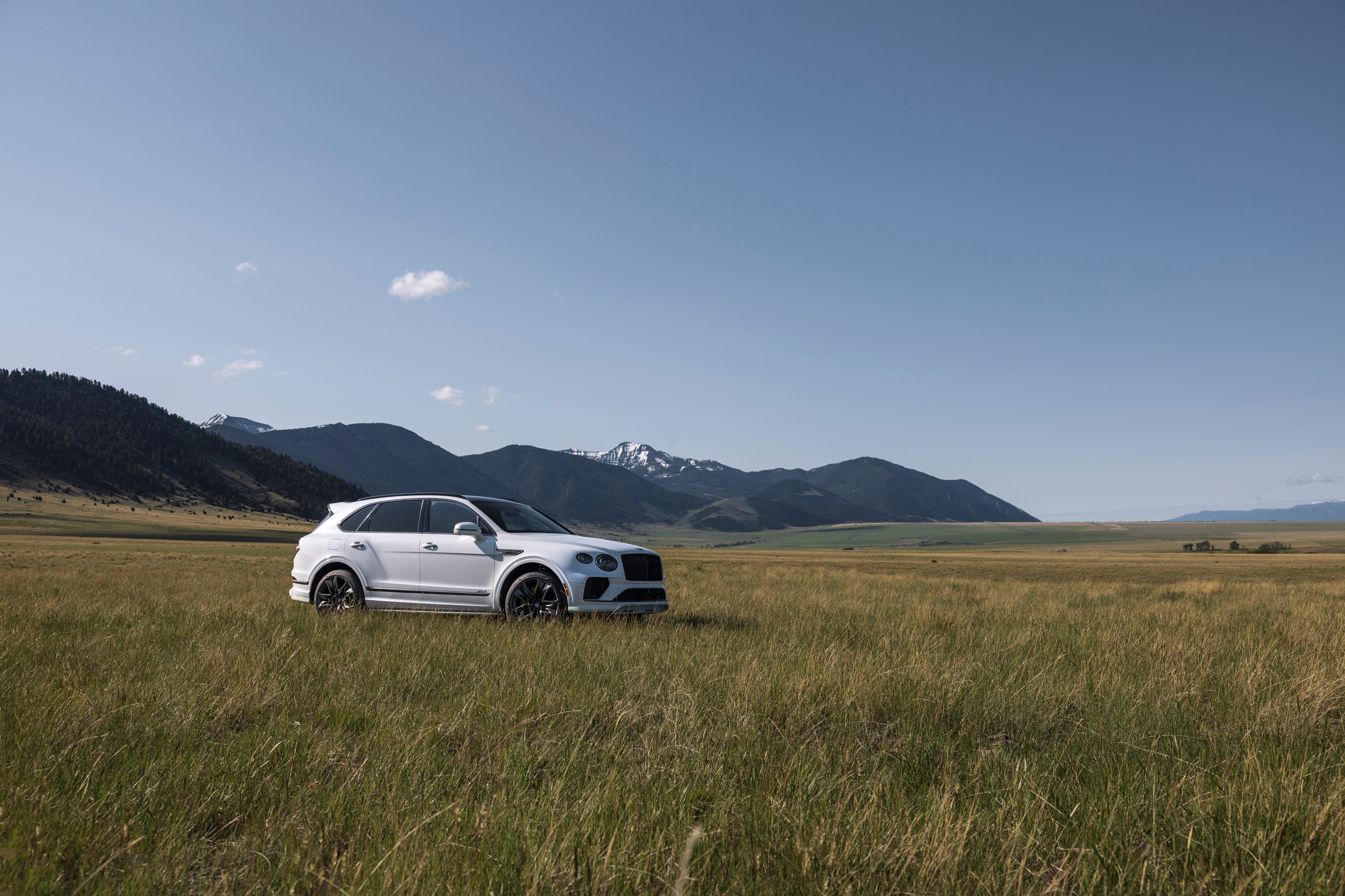 In the rough: Bentayga Speed in Snow Quartz