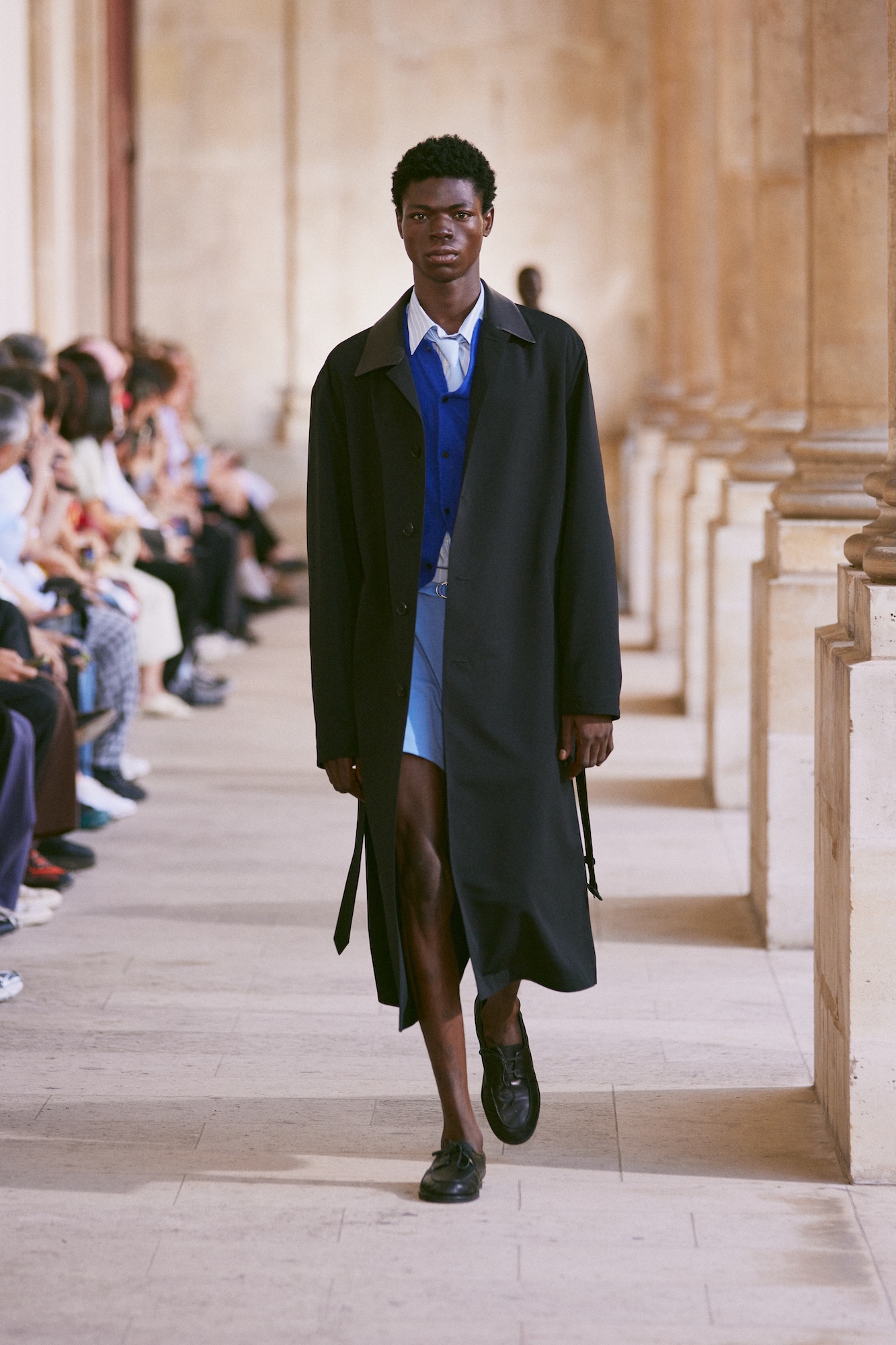 Auralee runway at Paris Fashion Week Men’s S/S 2026