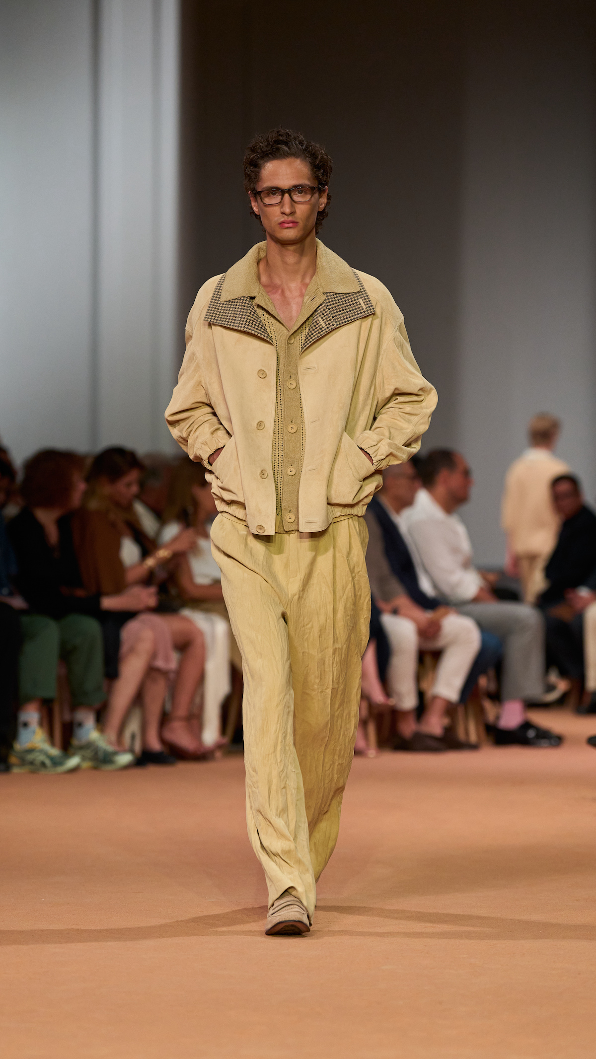 Zegna S/S 2026 runway show in Dubai