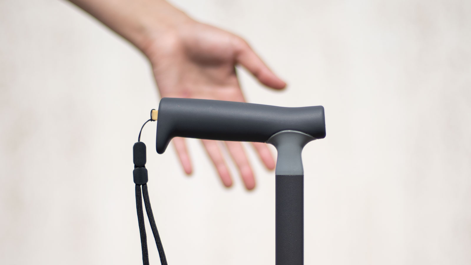 Michael Graves Design walking cane in black