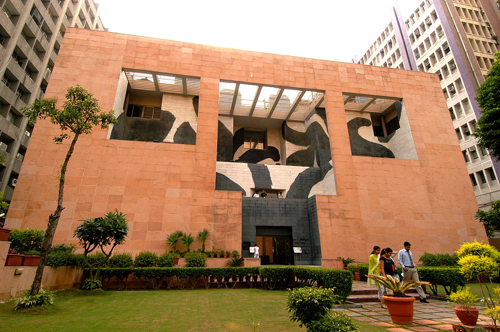 Famous modernist architects Charles Correa Jawahar Kala Kendra, Jaipur, India