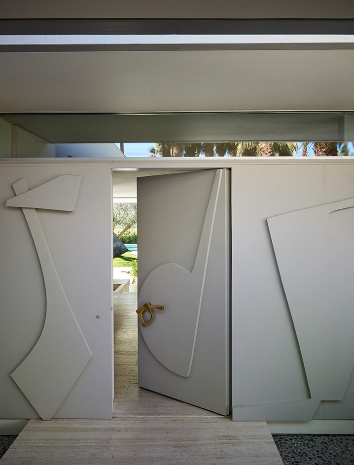 Rancho Mirage house, the home of architect Steven Harris and husband and collaborator Lucien Rees Roberts