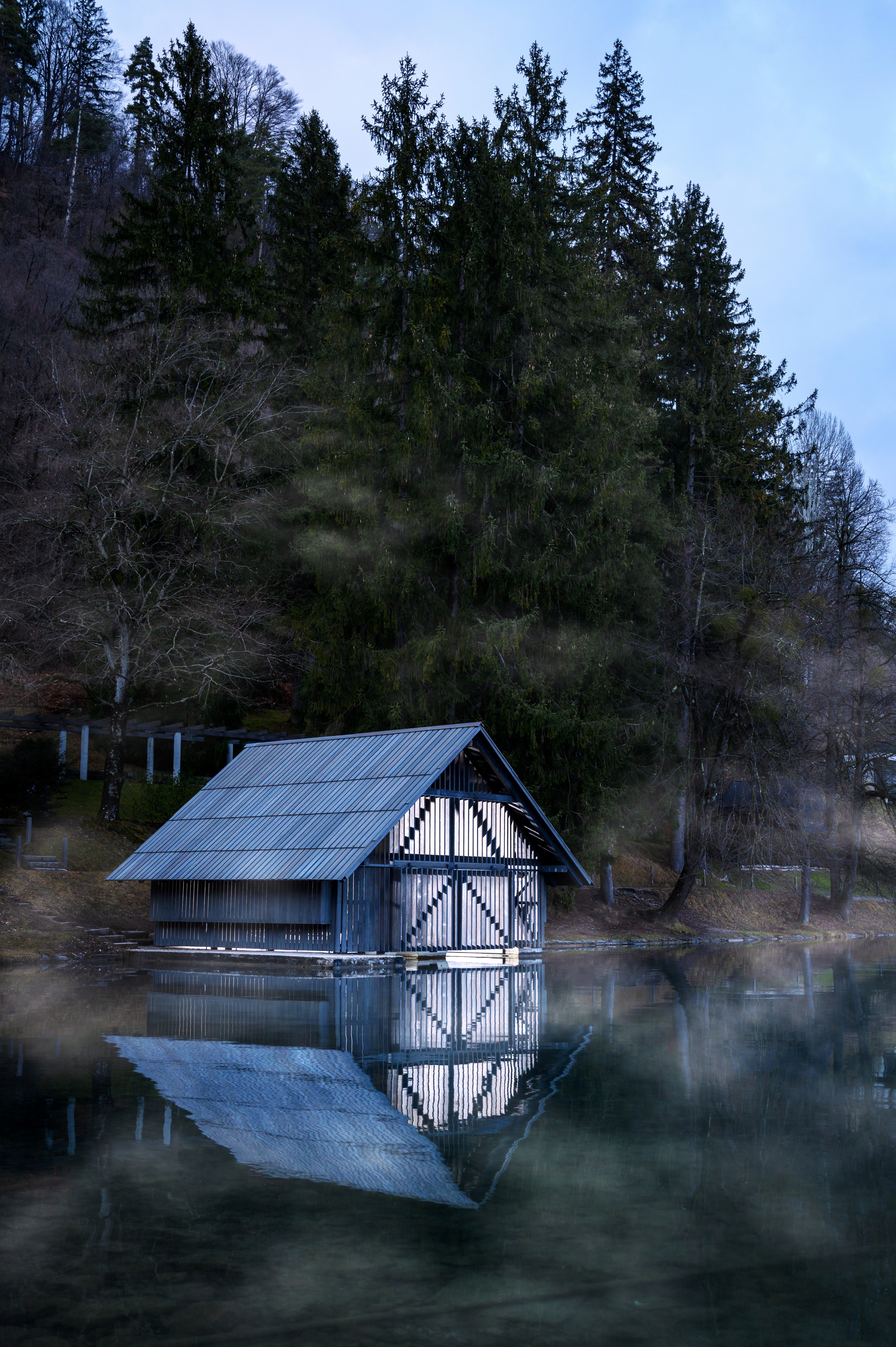 Boathouse Zaka, Lake Bled by OFIS Architects