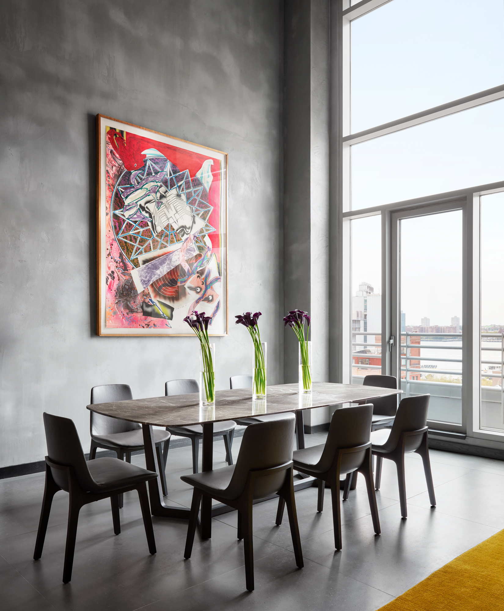 gansevoort meatpacking hotel poliform penthouse in new york