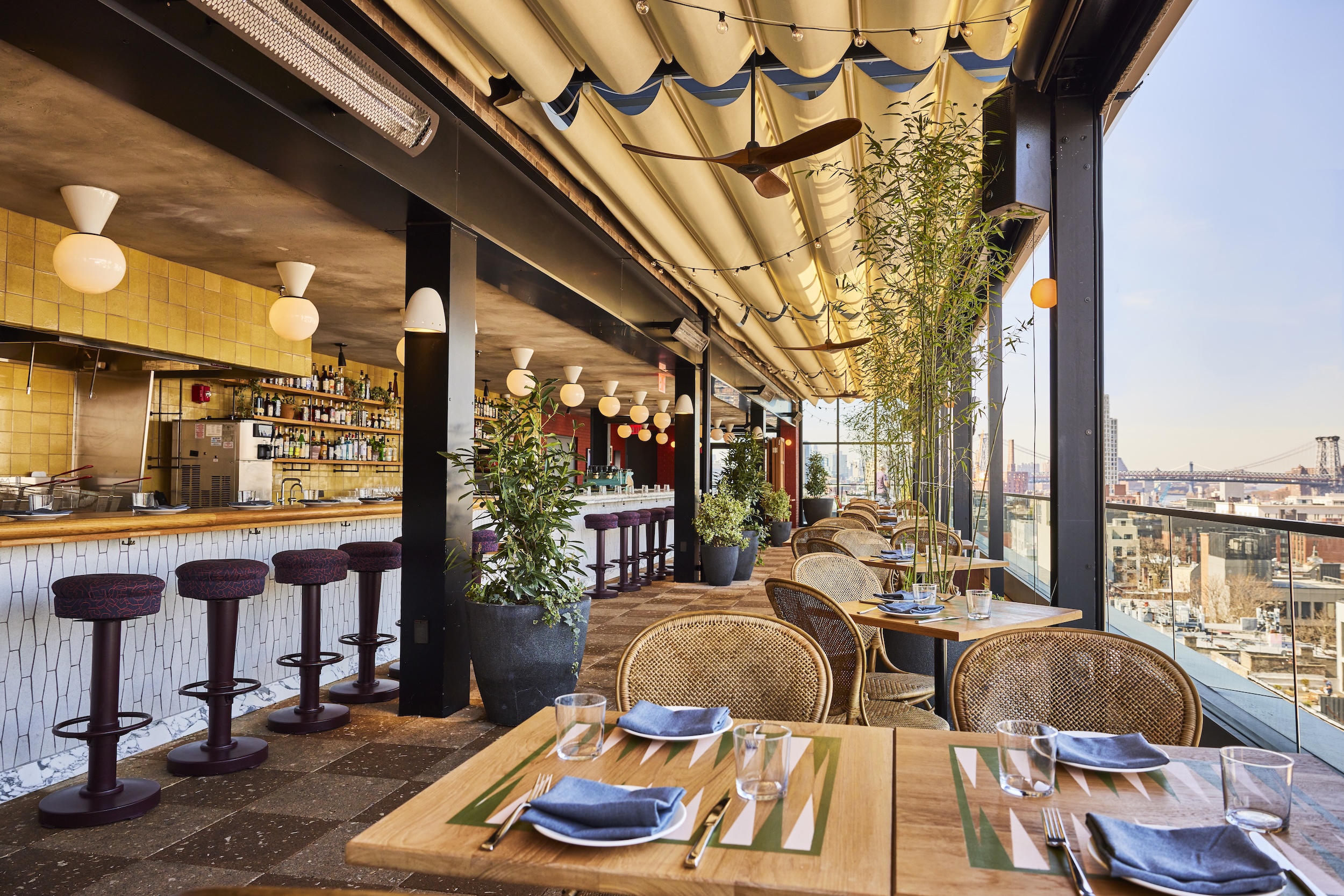 best rooftop bars new york laser wolf