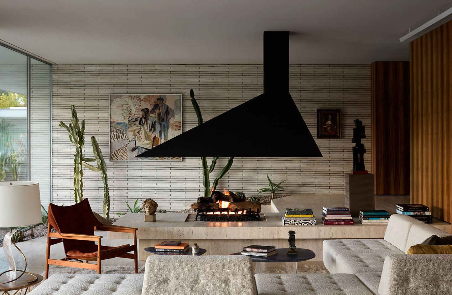 Rancho Mirage house, the home of architect Steven Harris and husband and collaborator Lucien Rees Roberts