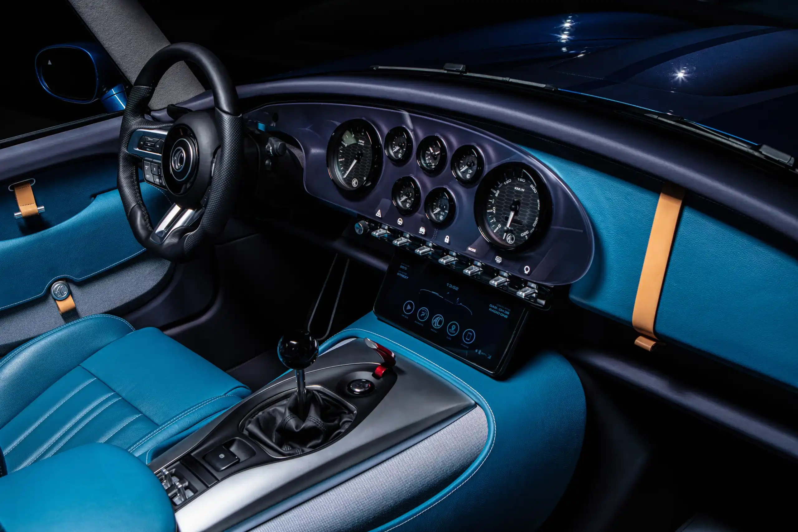 Inside the AC GT Coupe