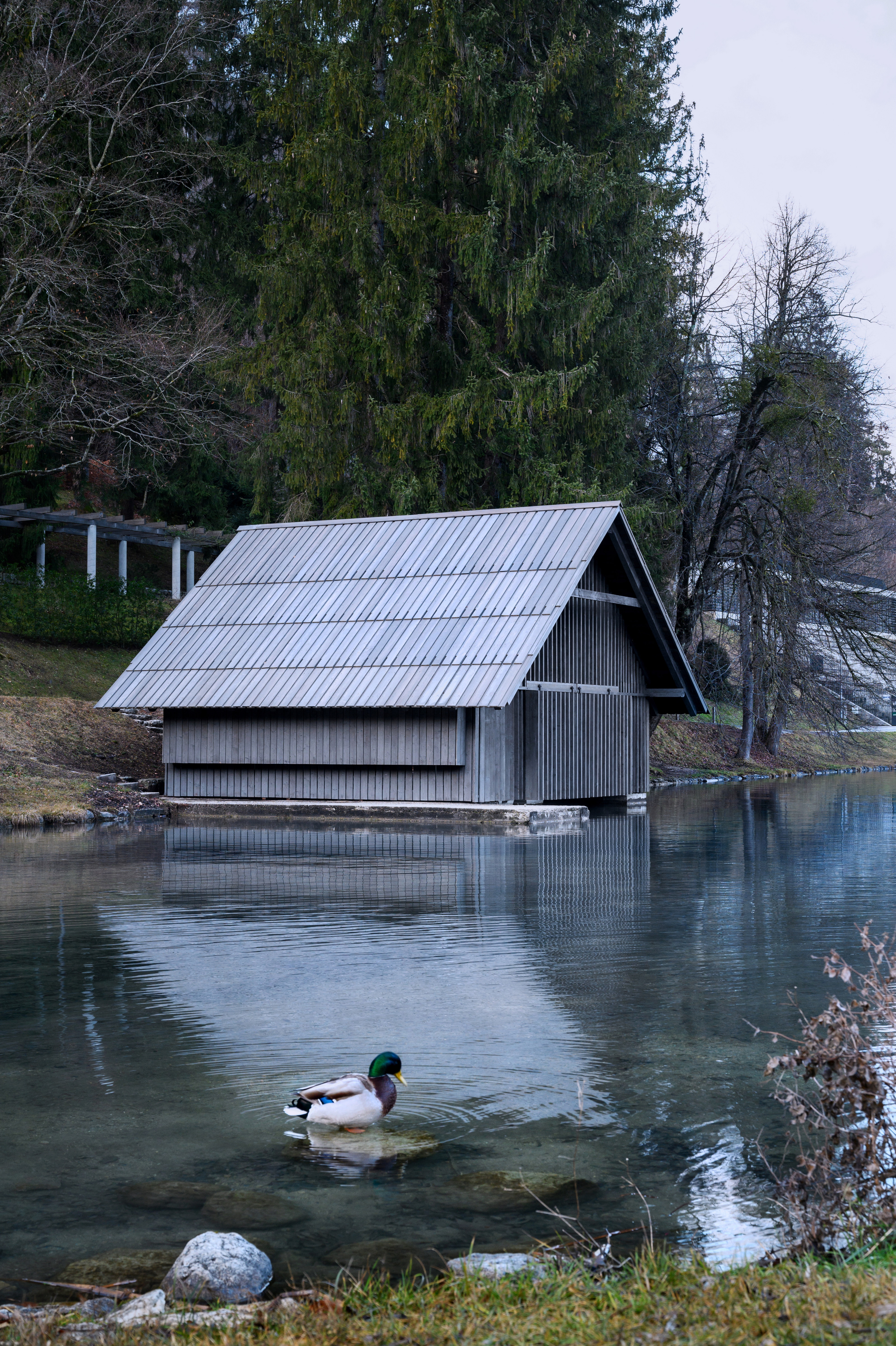 Boathouse Zaka, Lake Bled by OFIS Architects