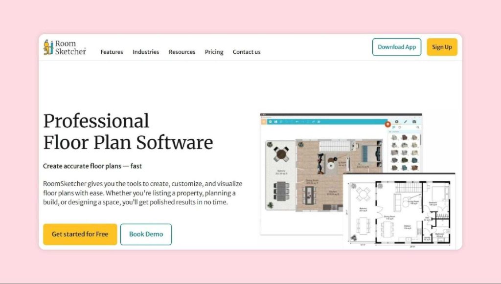 RoomSketcher is a floor plan and visualization tool