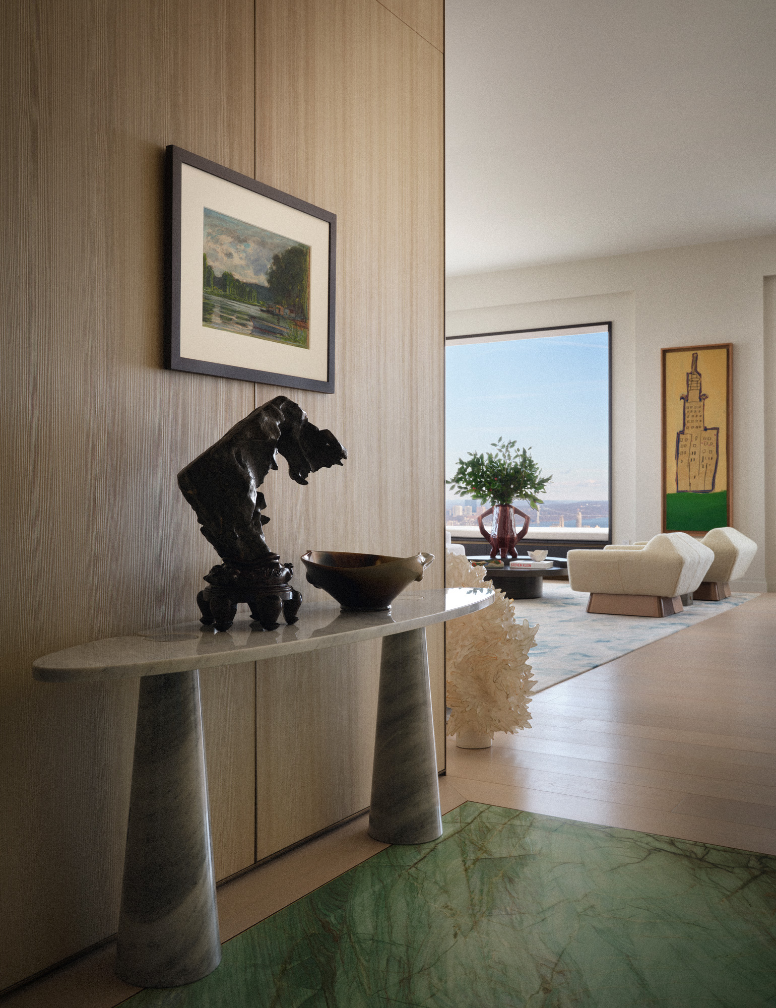 dovigi apartment interior at 432 park avenue