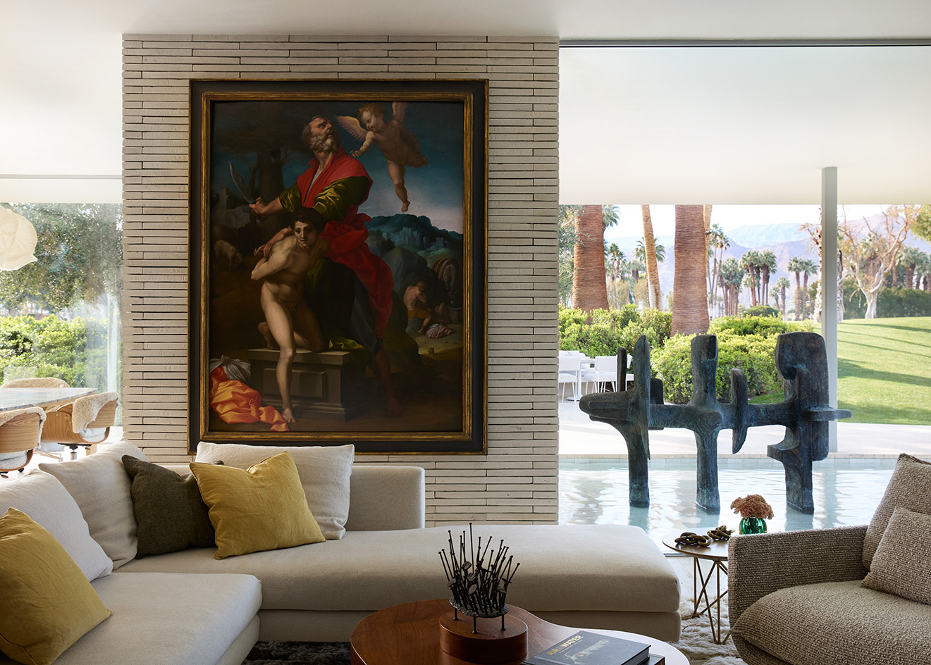 Rancho Mirage house, the home of architect Steven Harris and husband and collaborator Lucien Rees Roberts