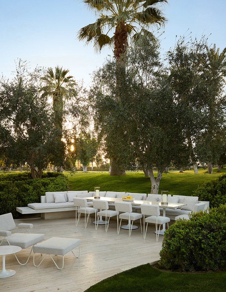 Rancho Mirage house, the home of architect Steven Harris and husband and collaborator Lucien Rees Roberts