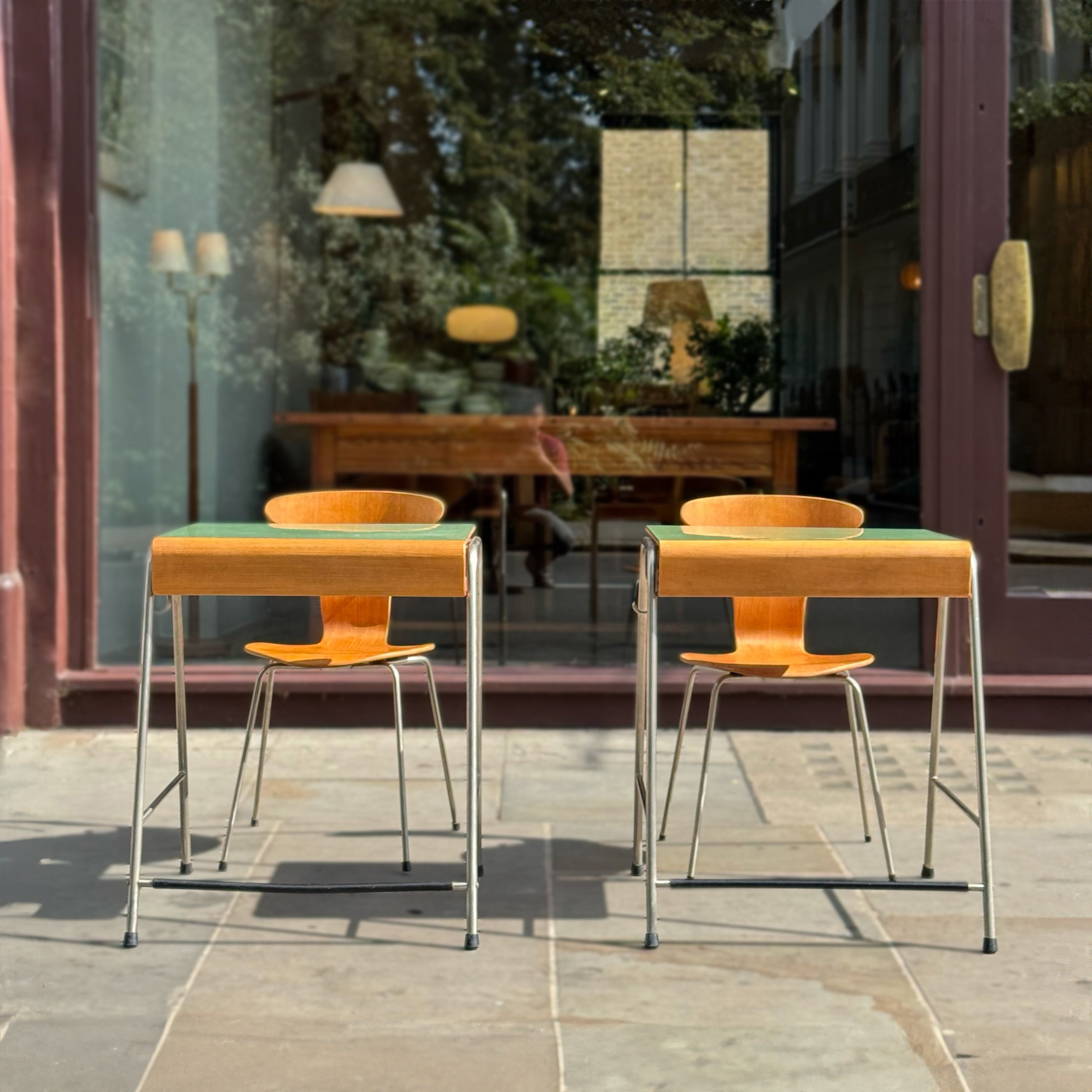 Munkegaard School/ Desks & Chairs/ Arne Jacobsen, 1956