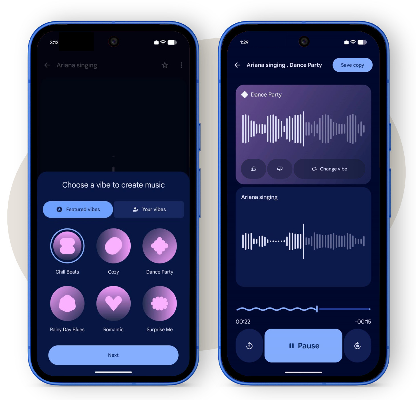 The Pixel Recorder app now features a generative AI music function