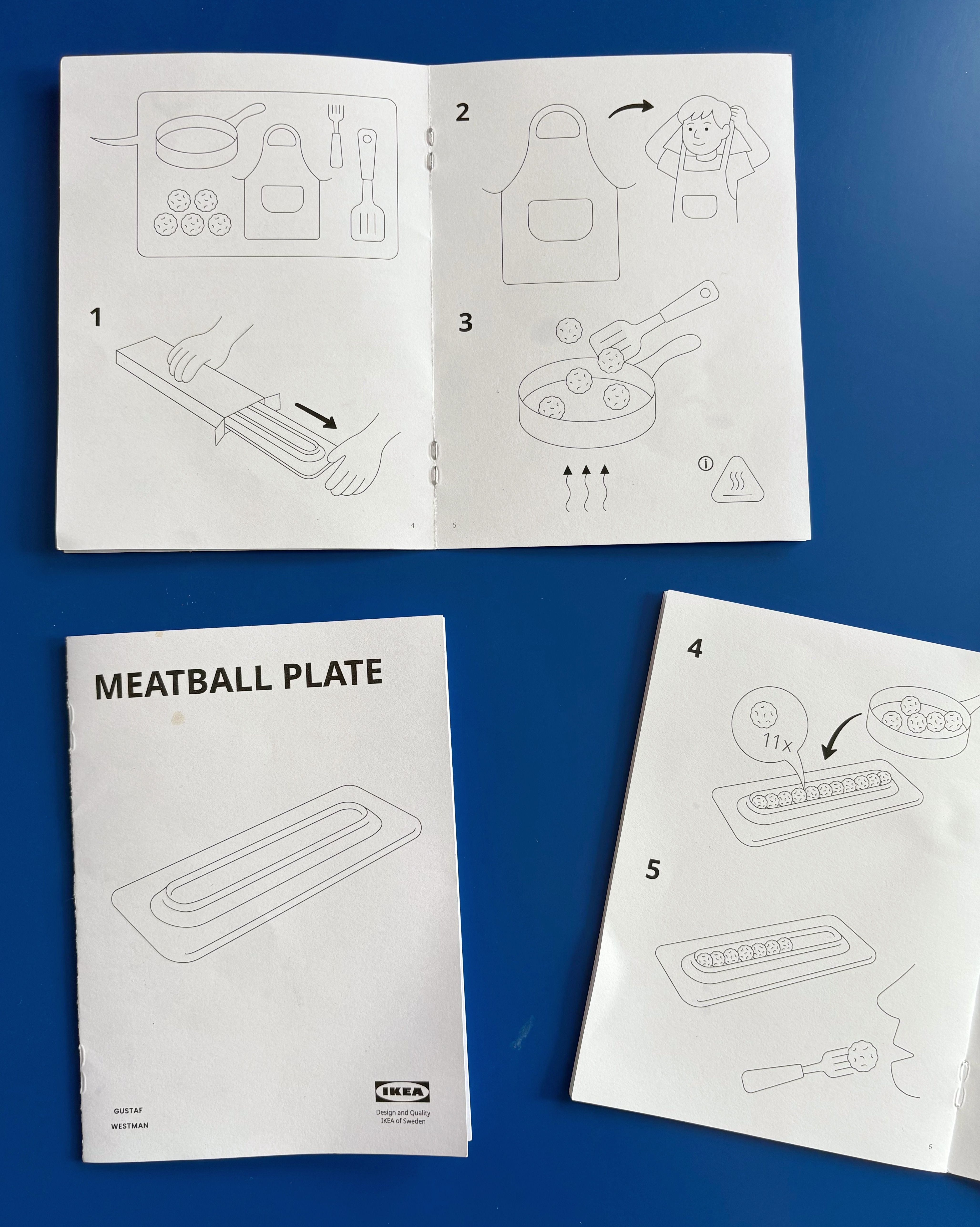 Gustaf Westman Ikea meatball plate