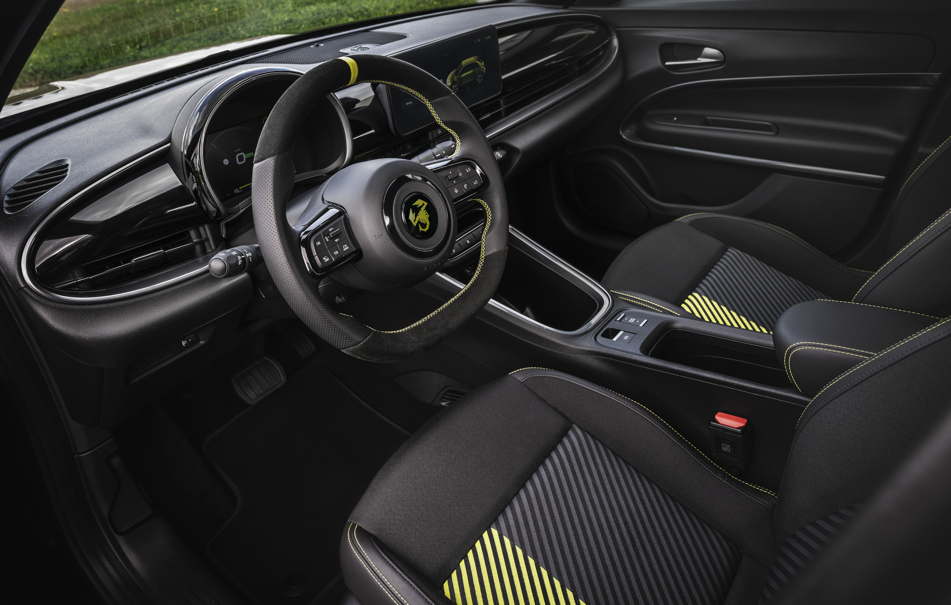 Abarth 600e dashboard