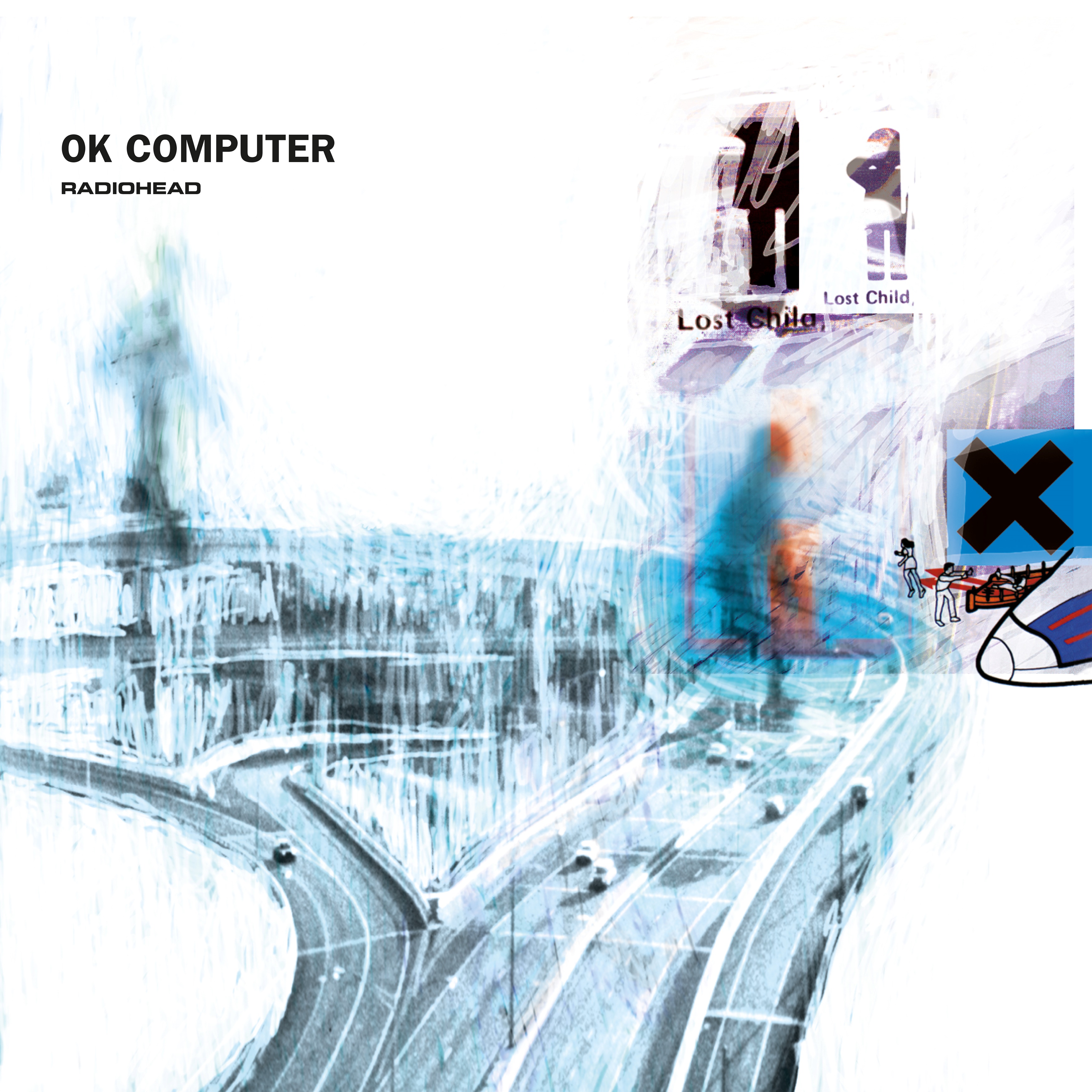 Radiohead OK Computer abstract artwork