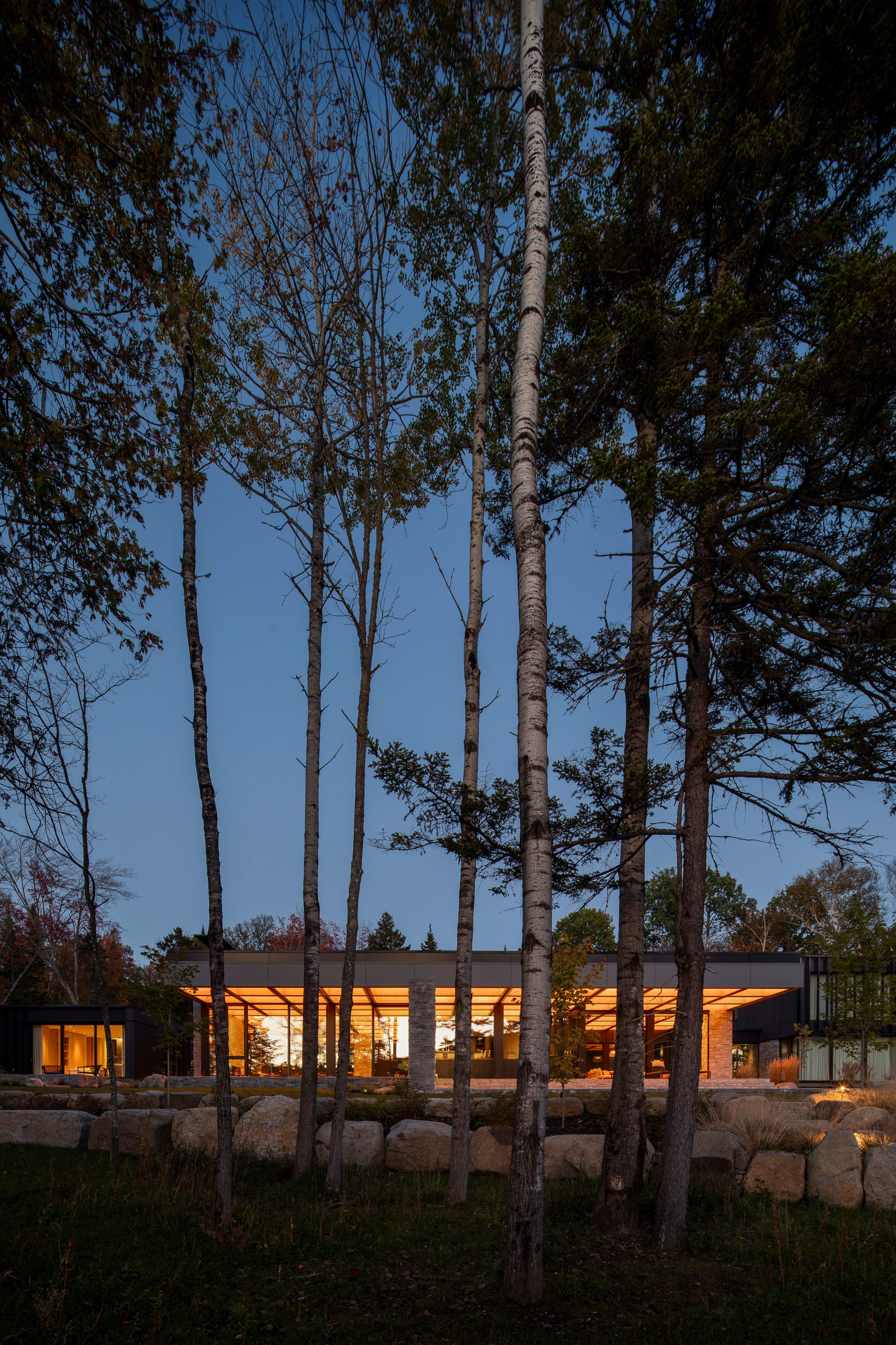 The house in the landscape