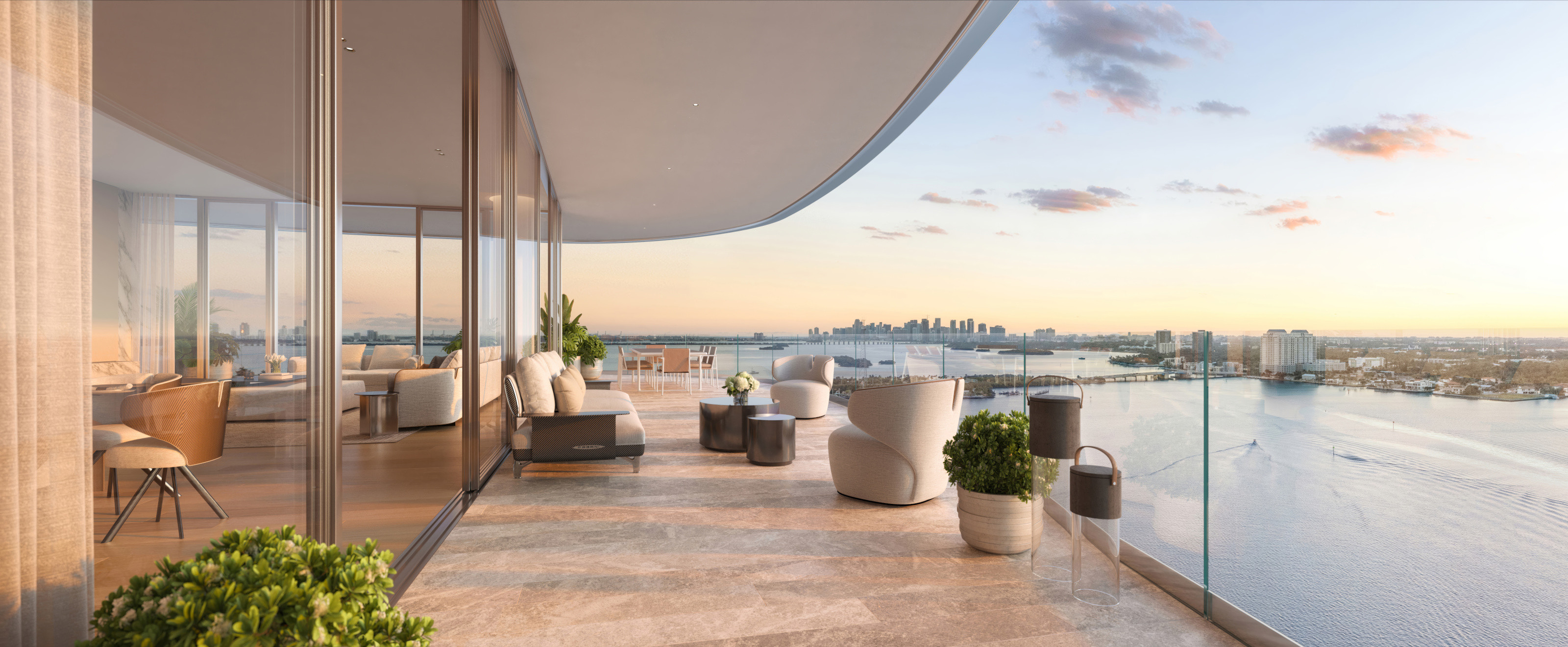 Proposed private terrace, Pagani Residences