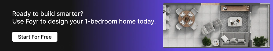 Foyr offers interesting features to help design floor plans easily.