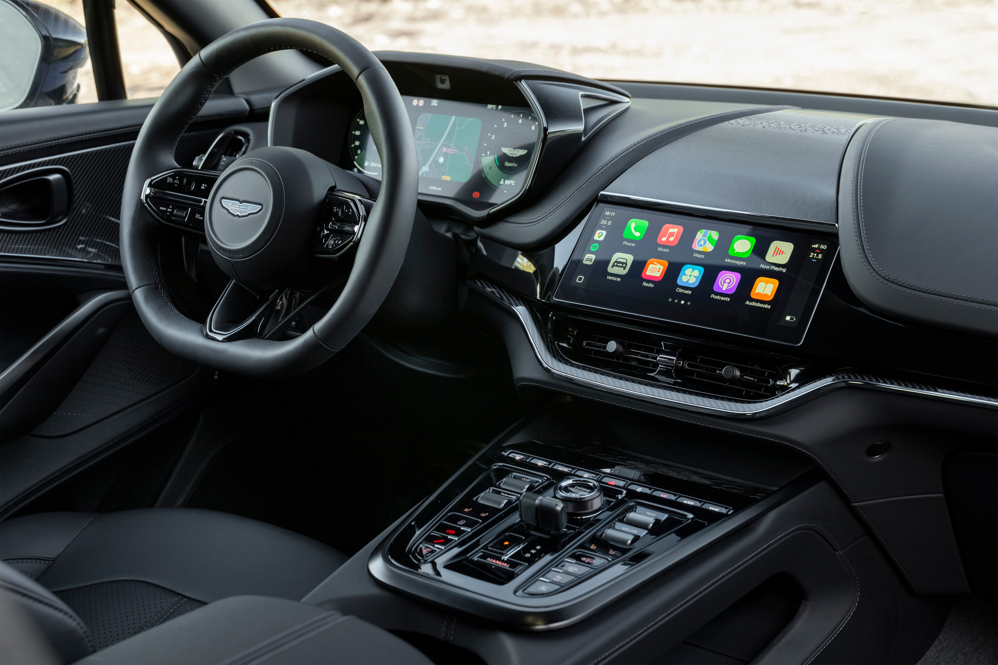 Aston Martin DBX S dashboard