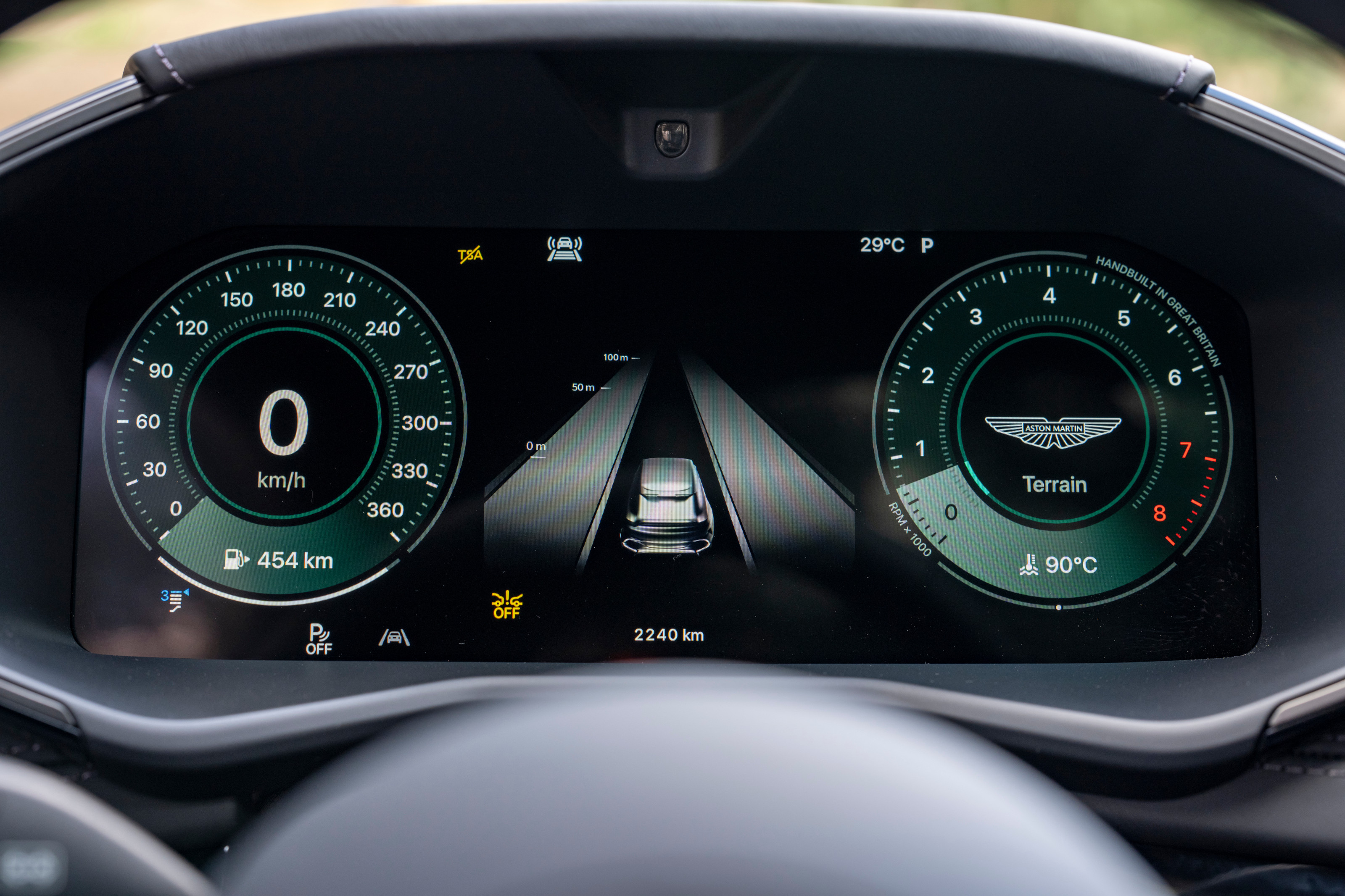 Apple CarPlay Ultra in the Aston Martin DBX S