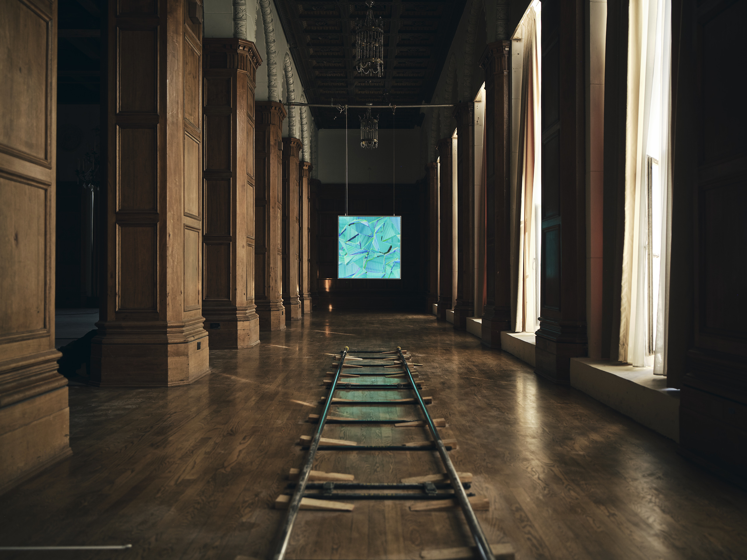 The Layer Canvas, showing &#039;Untitled&#039; by Casey Reas