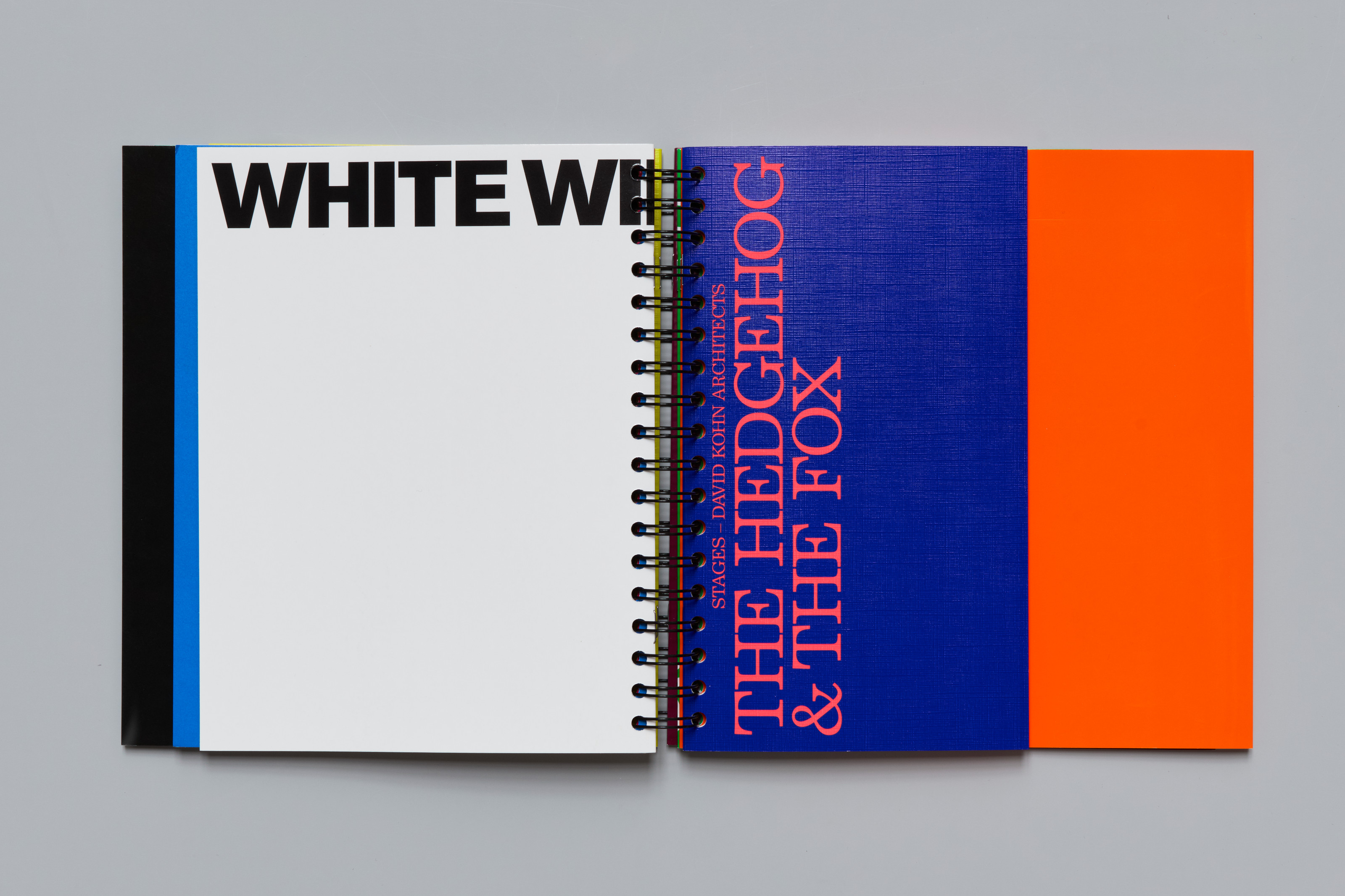 A spread from Stages, David Kohn Architects