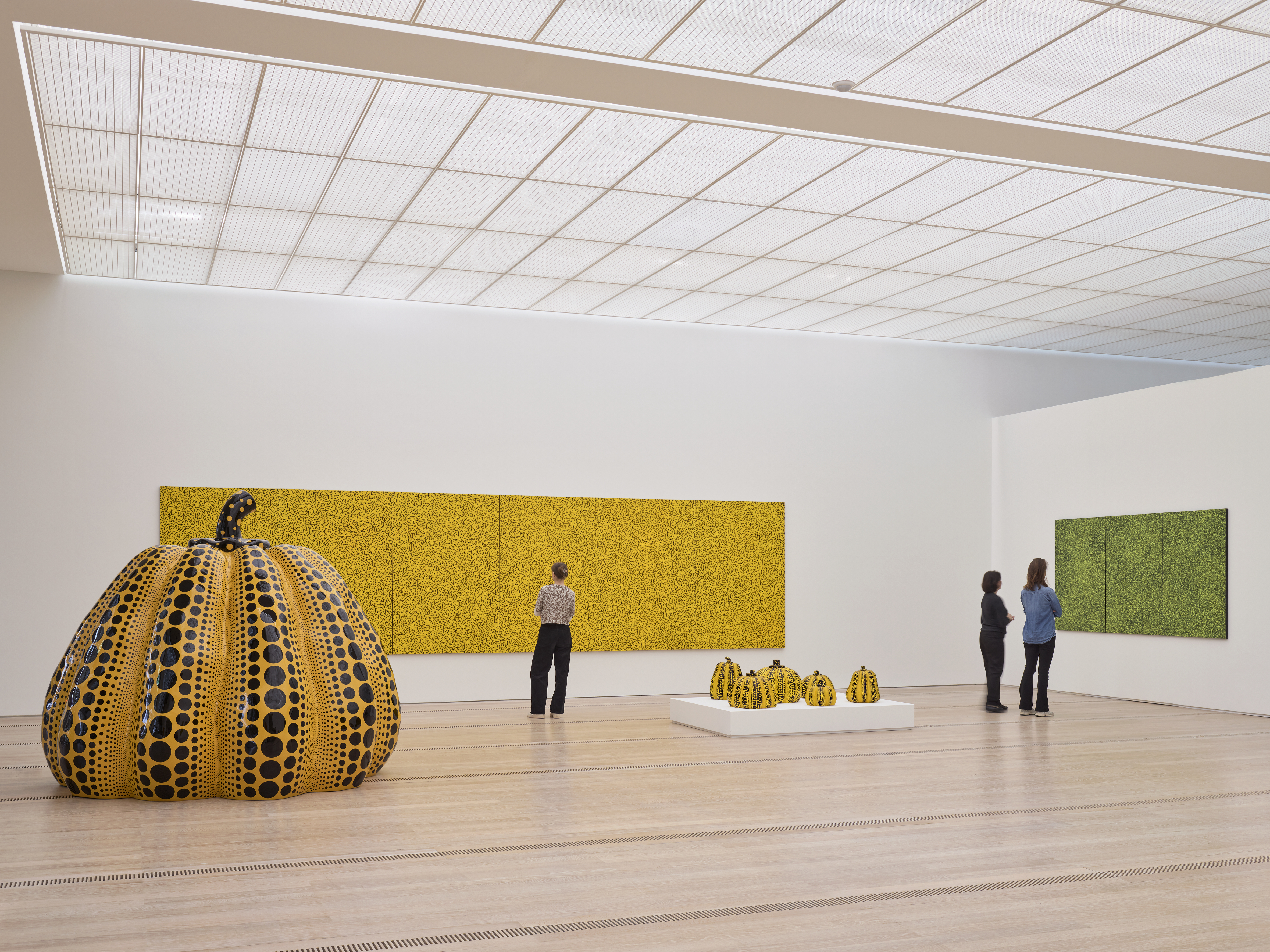 Yayoi Kusama at Fondation Beyeler, installation view