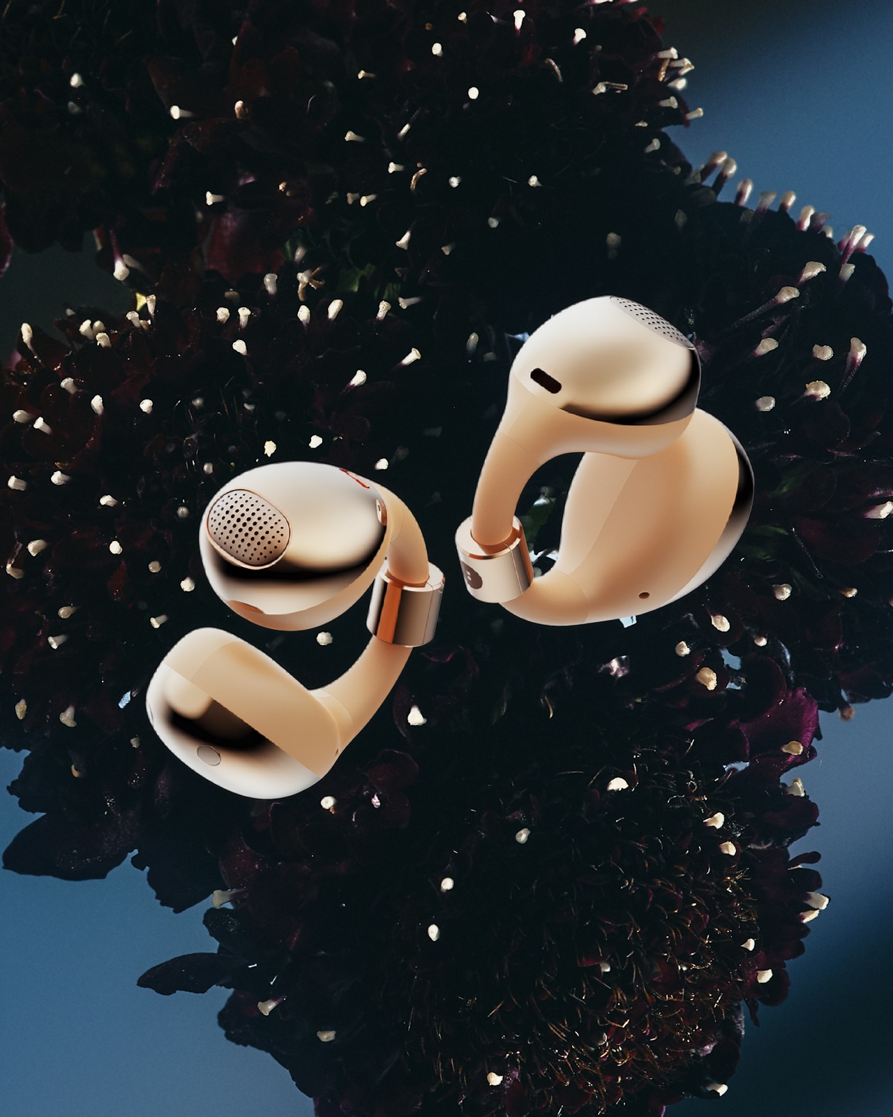 Buttons Clip Earbuds