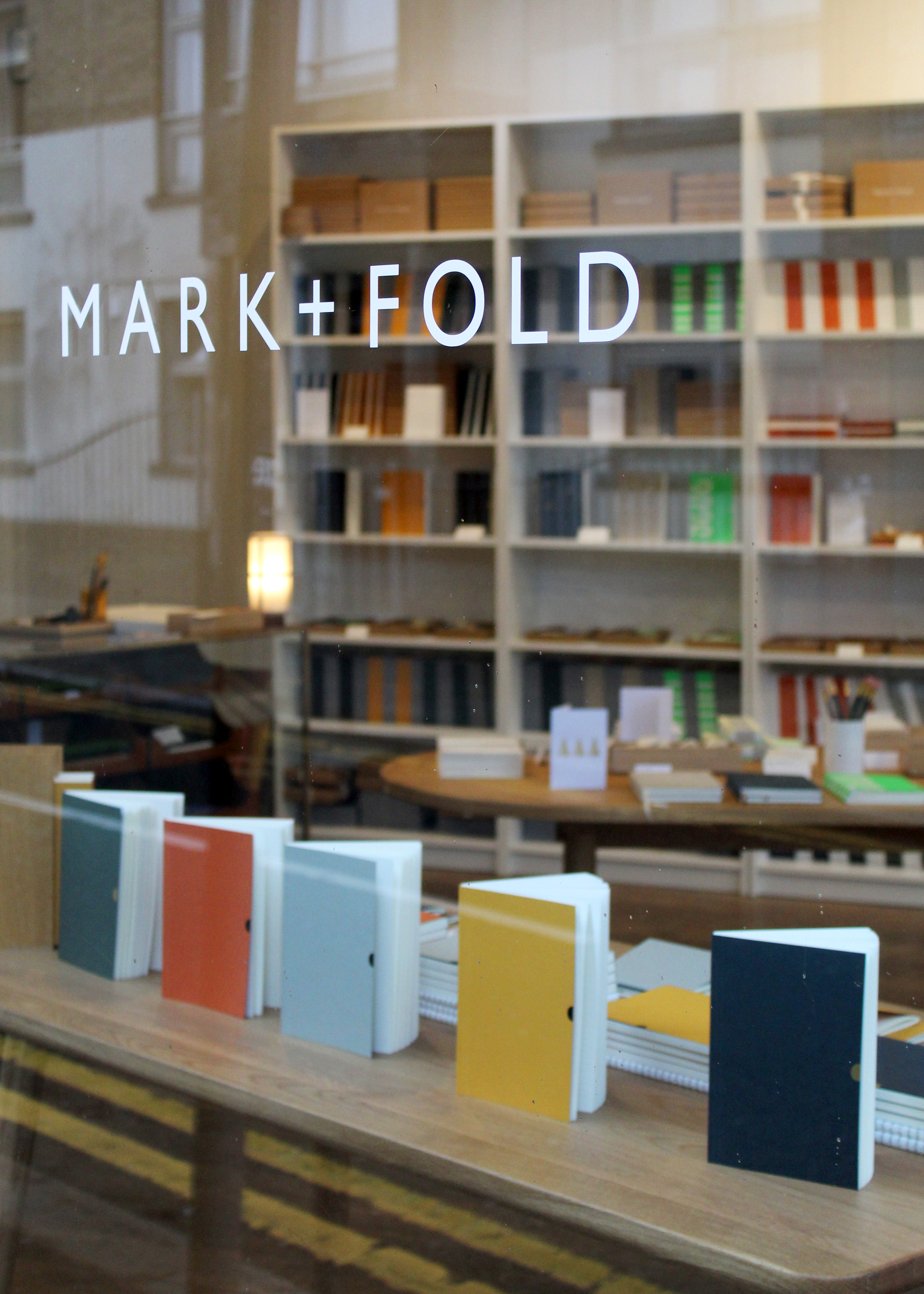 Stationery shop front on London street