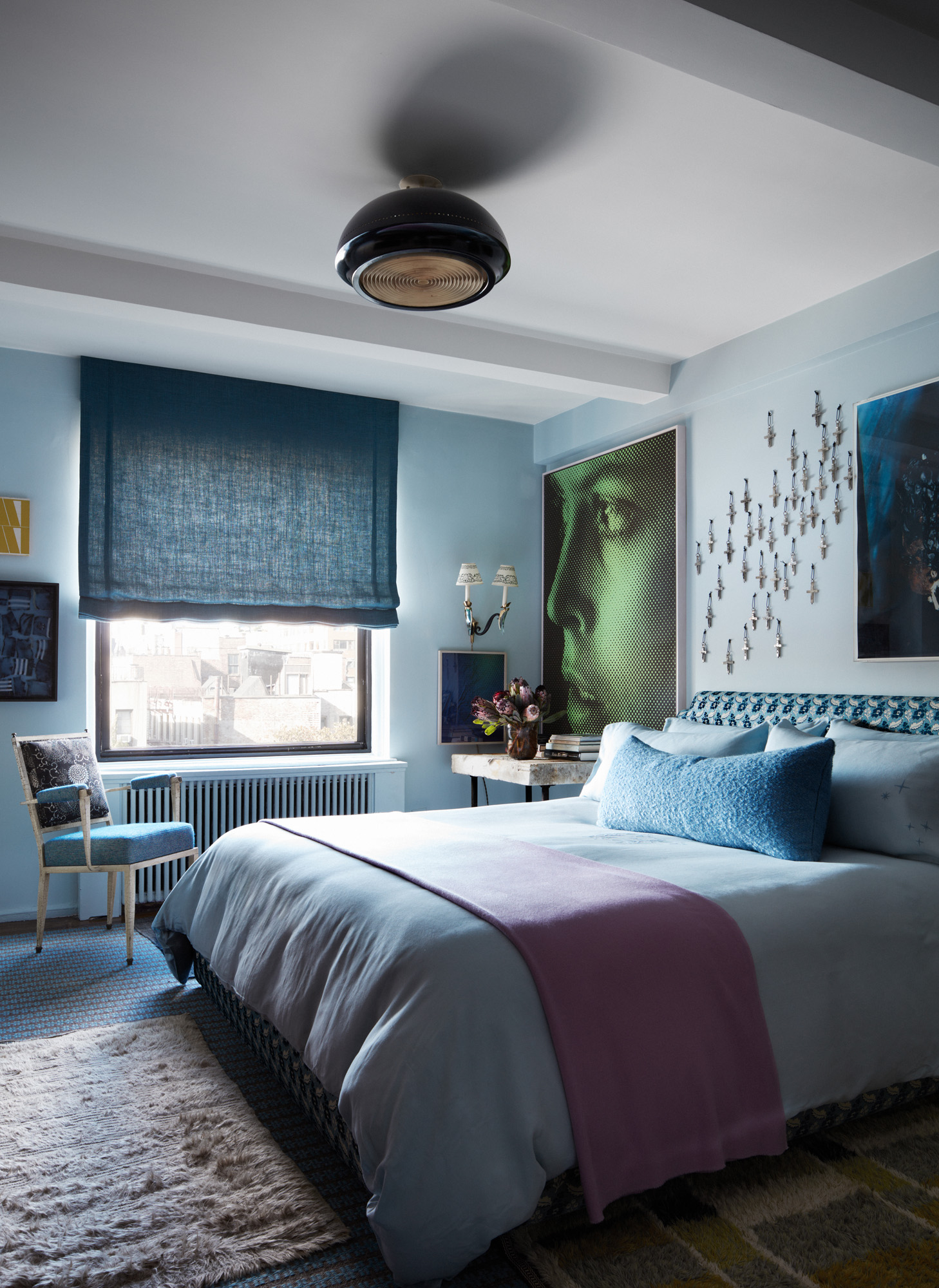 Charlie Ferrer apartment interior, new york