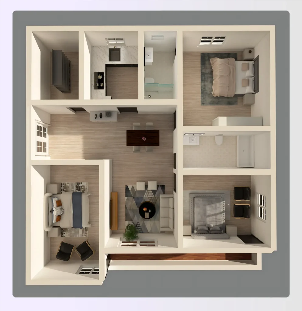 Edit for small house floor plan in minutes with Foyr