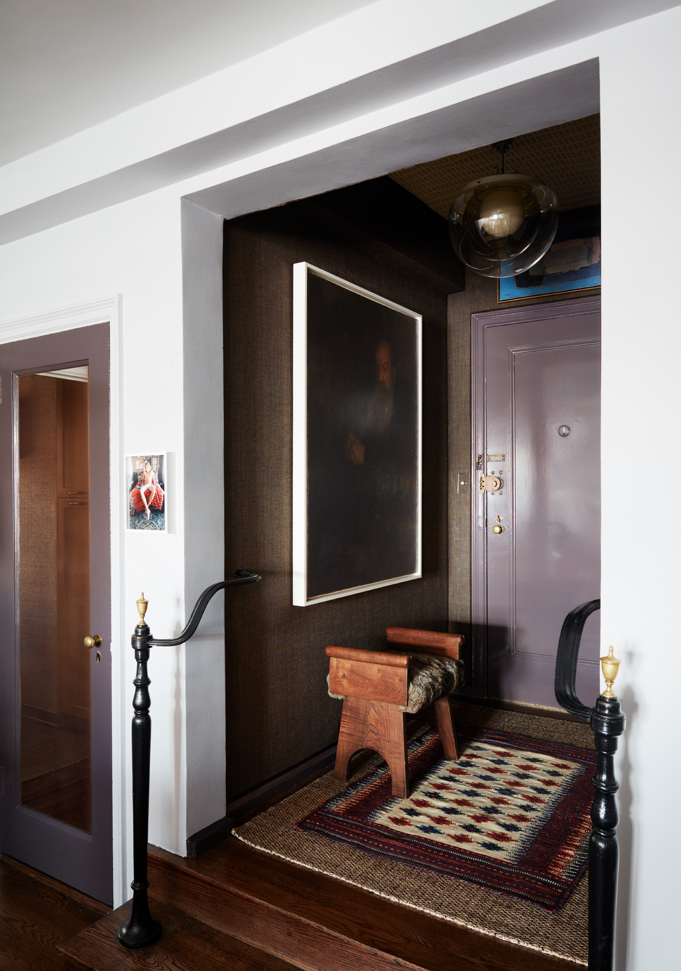 Charlie Ferrer apartment interior, new york