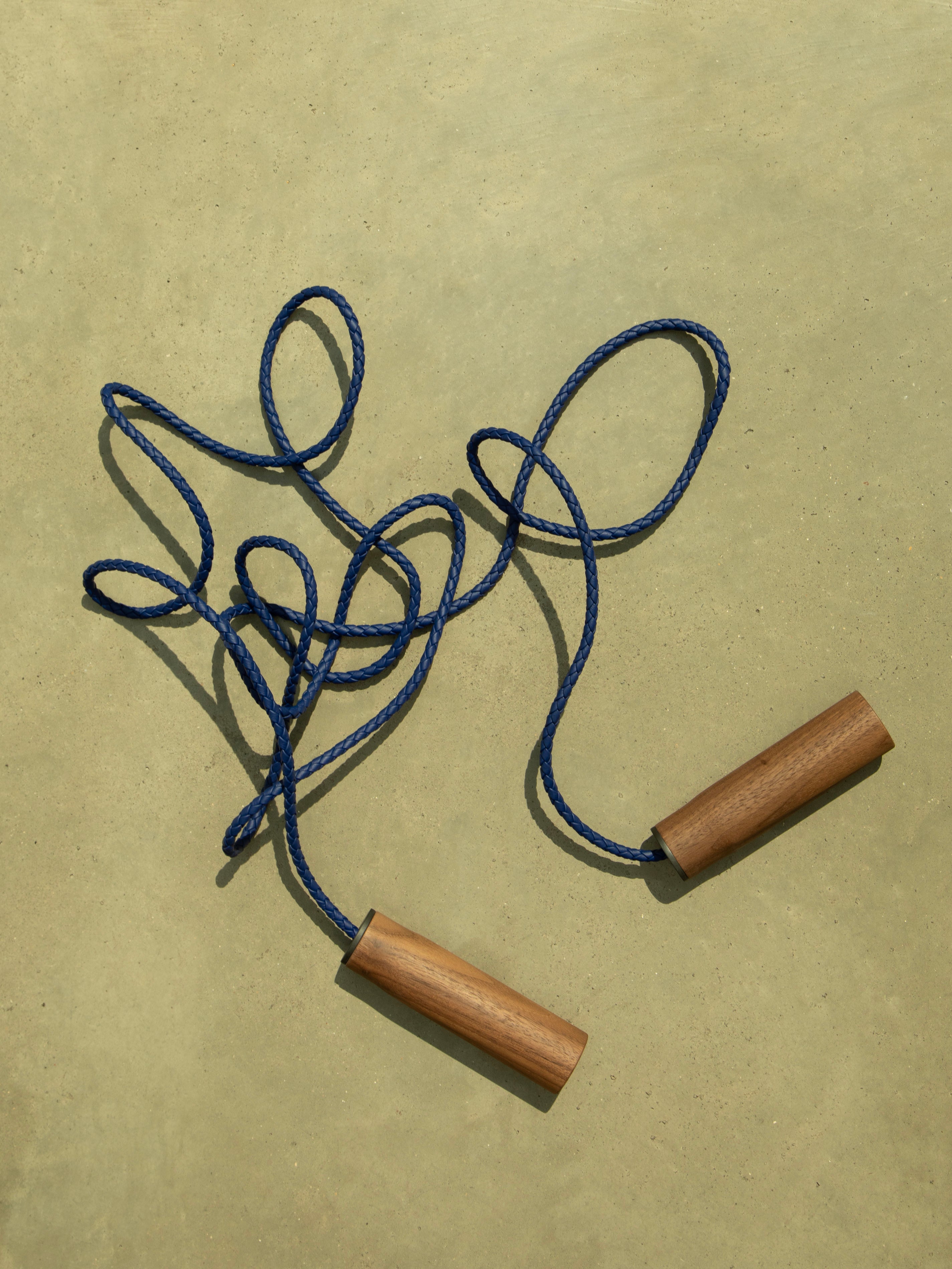 Braided Leather Jump Rope