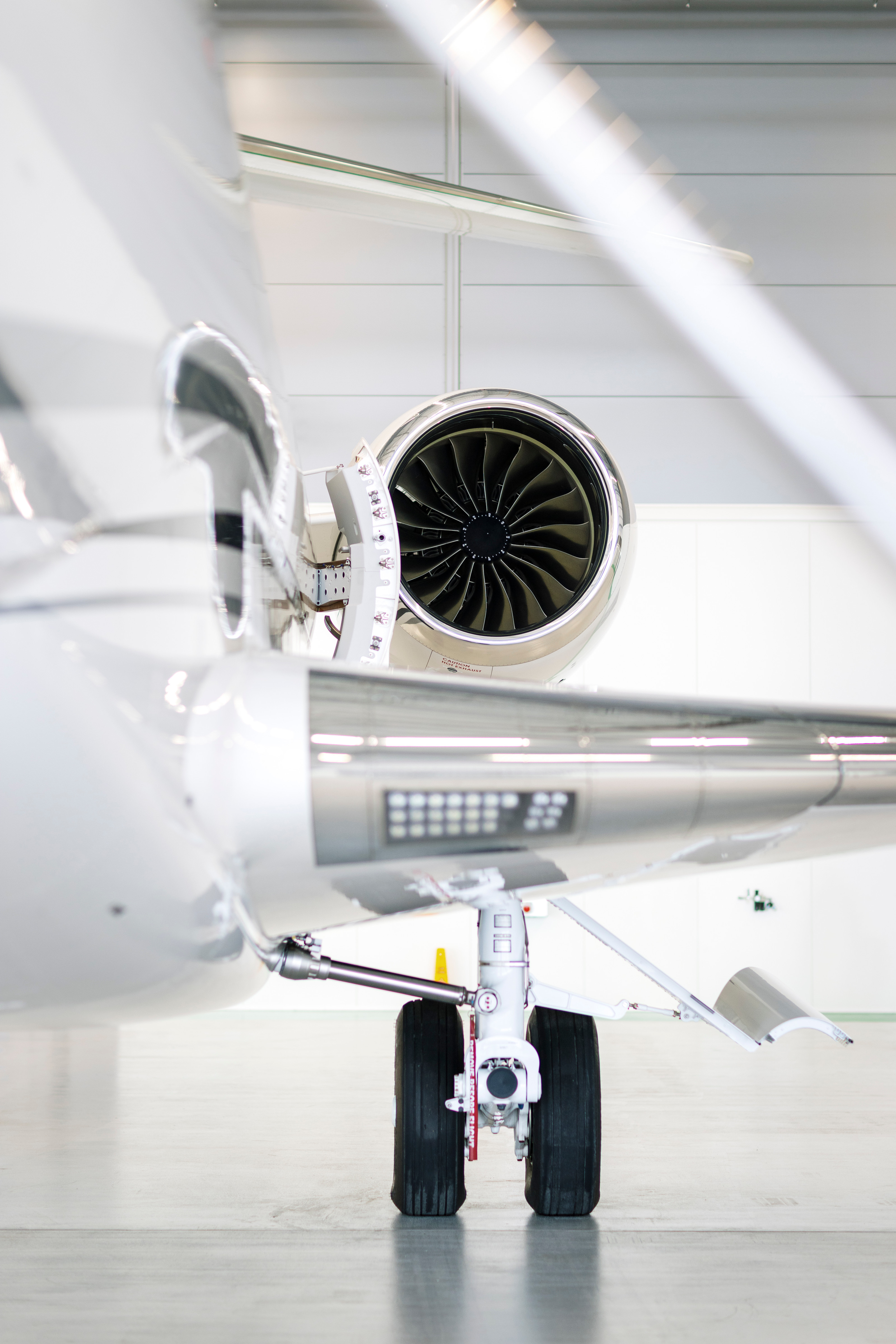 Bombardier's Global 7500 at Farnborough Airport