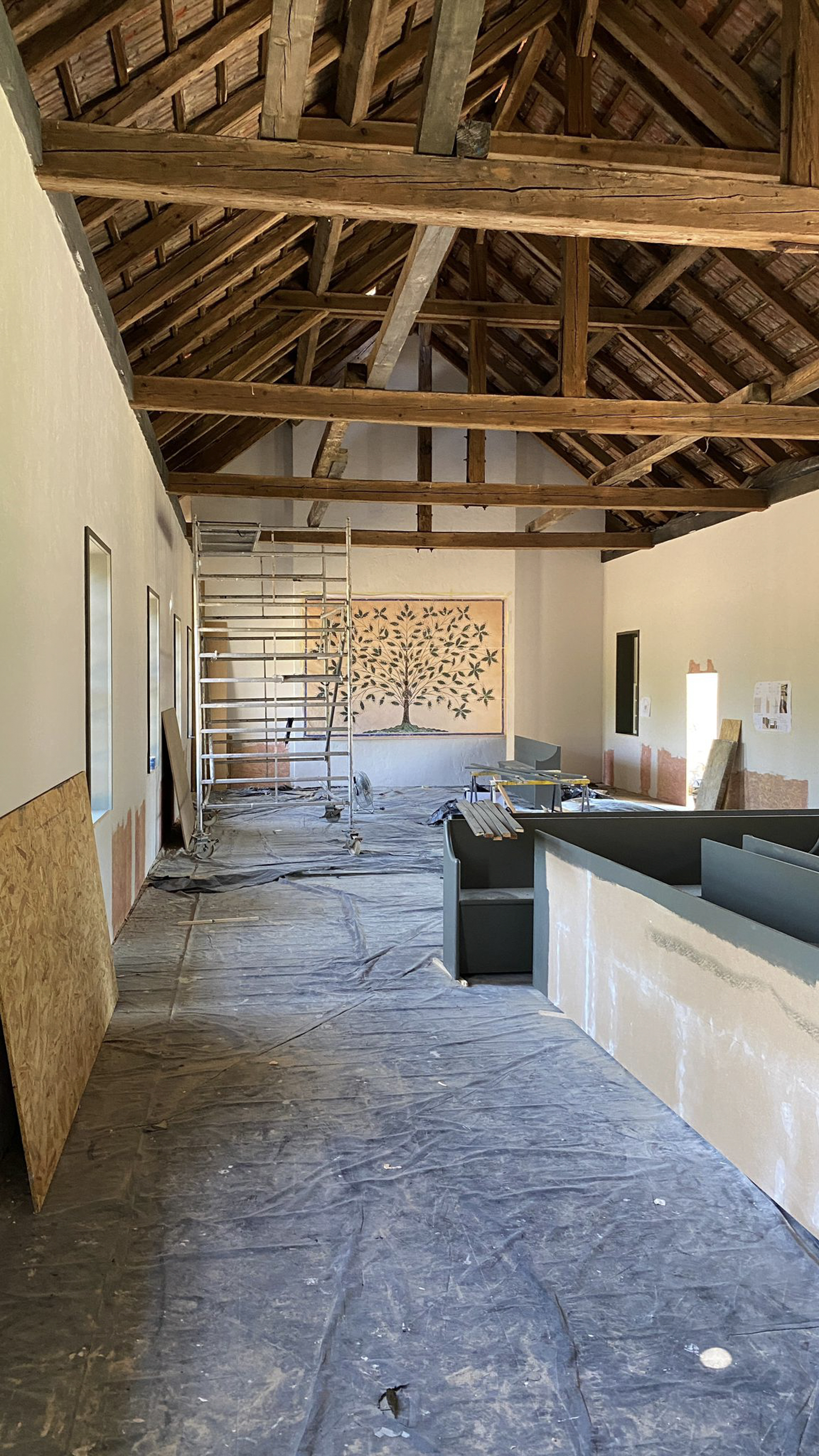 The Testament of Ann Lee Movie: shaker inspired sets