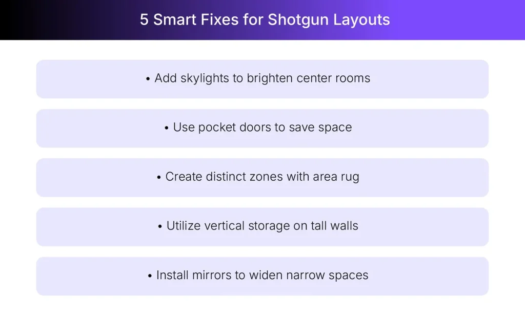Useful tips for creating shotgun layouts