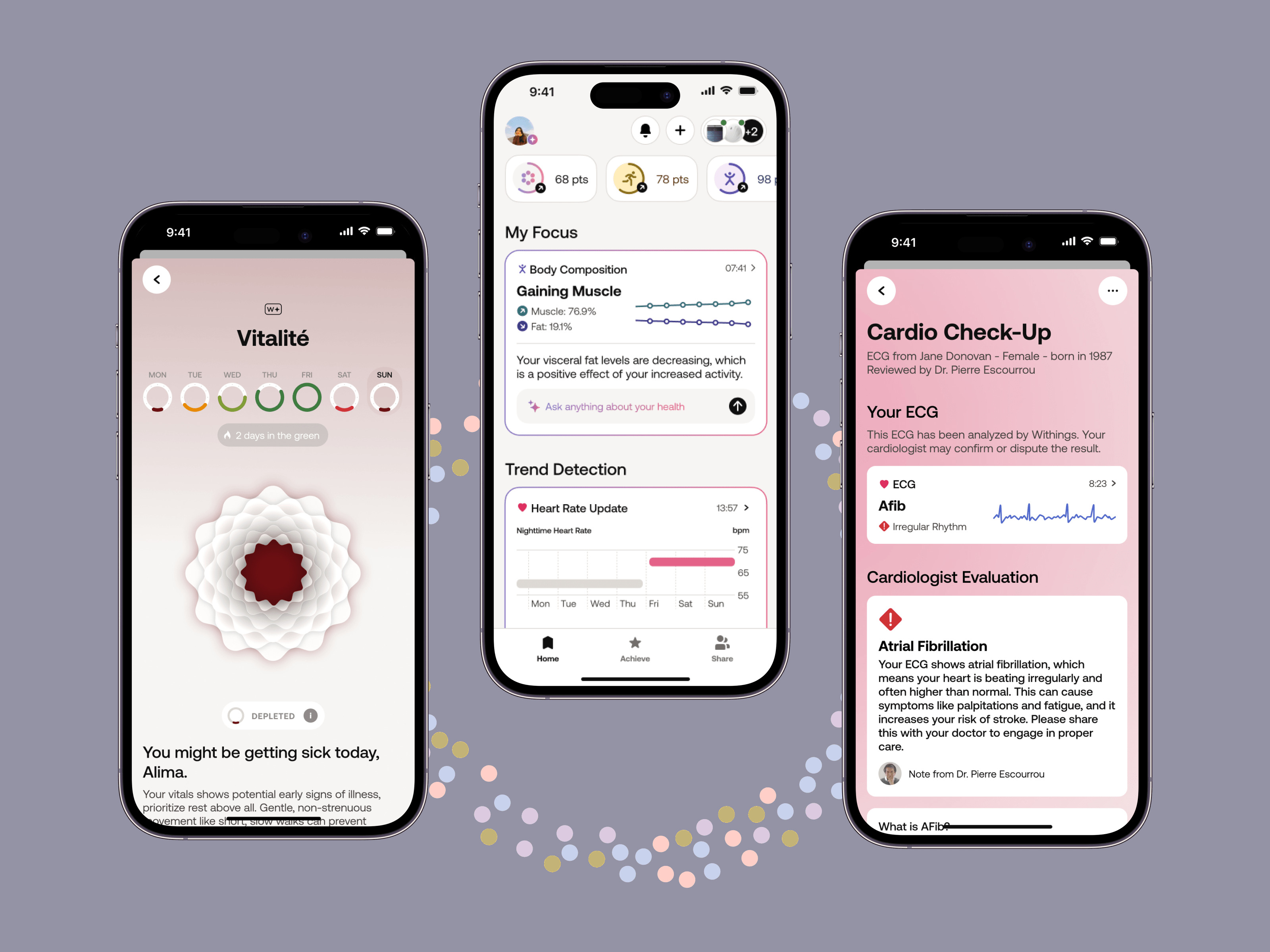 Withings Body Scan app