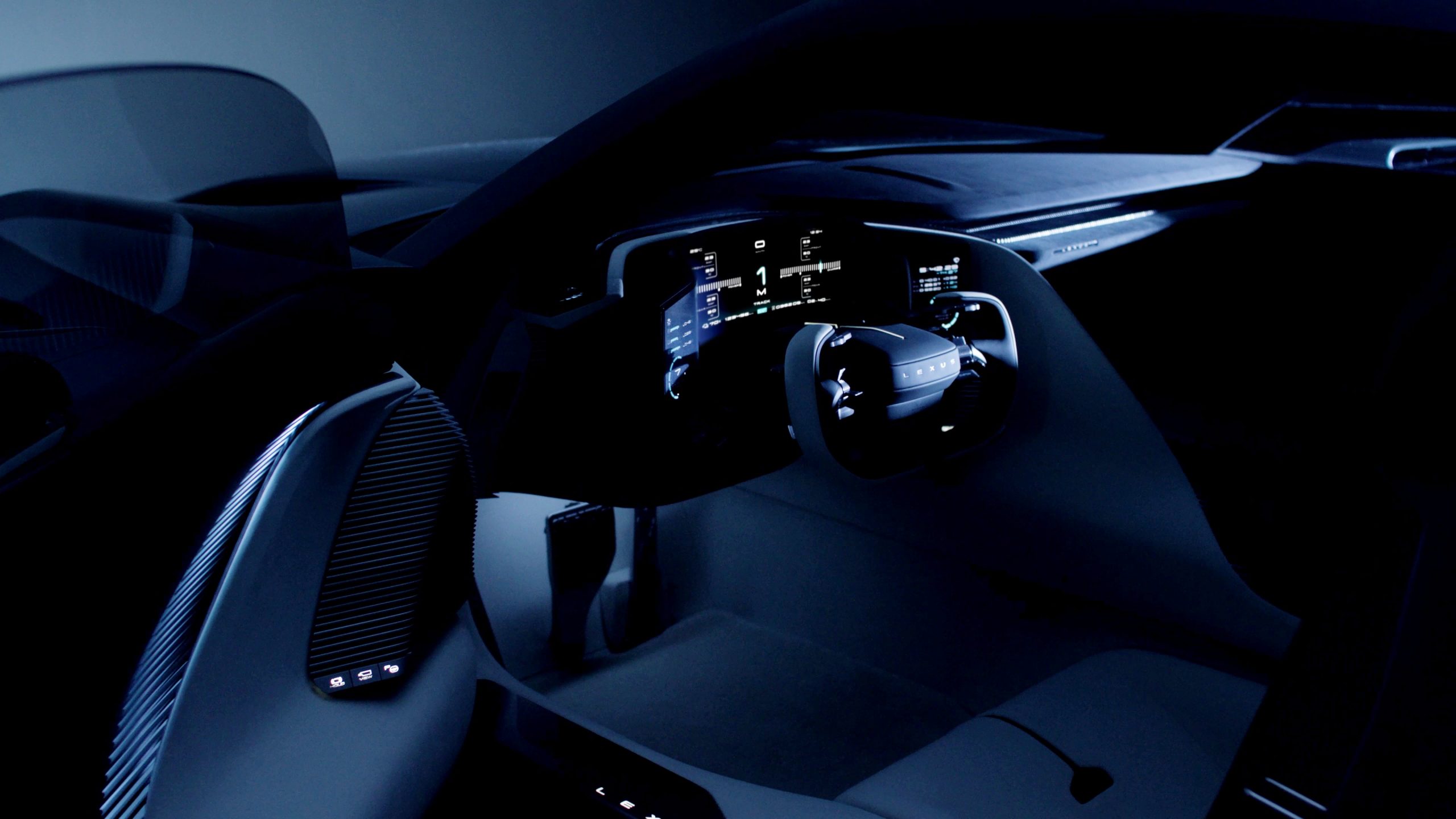 Dashboard, Lexus LFA Concept BEV sports car