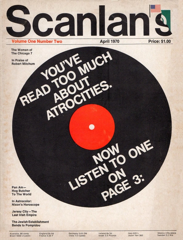 Magazine cover by Barbara Stauffacher Solomon