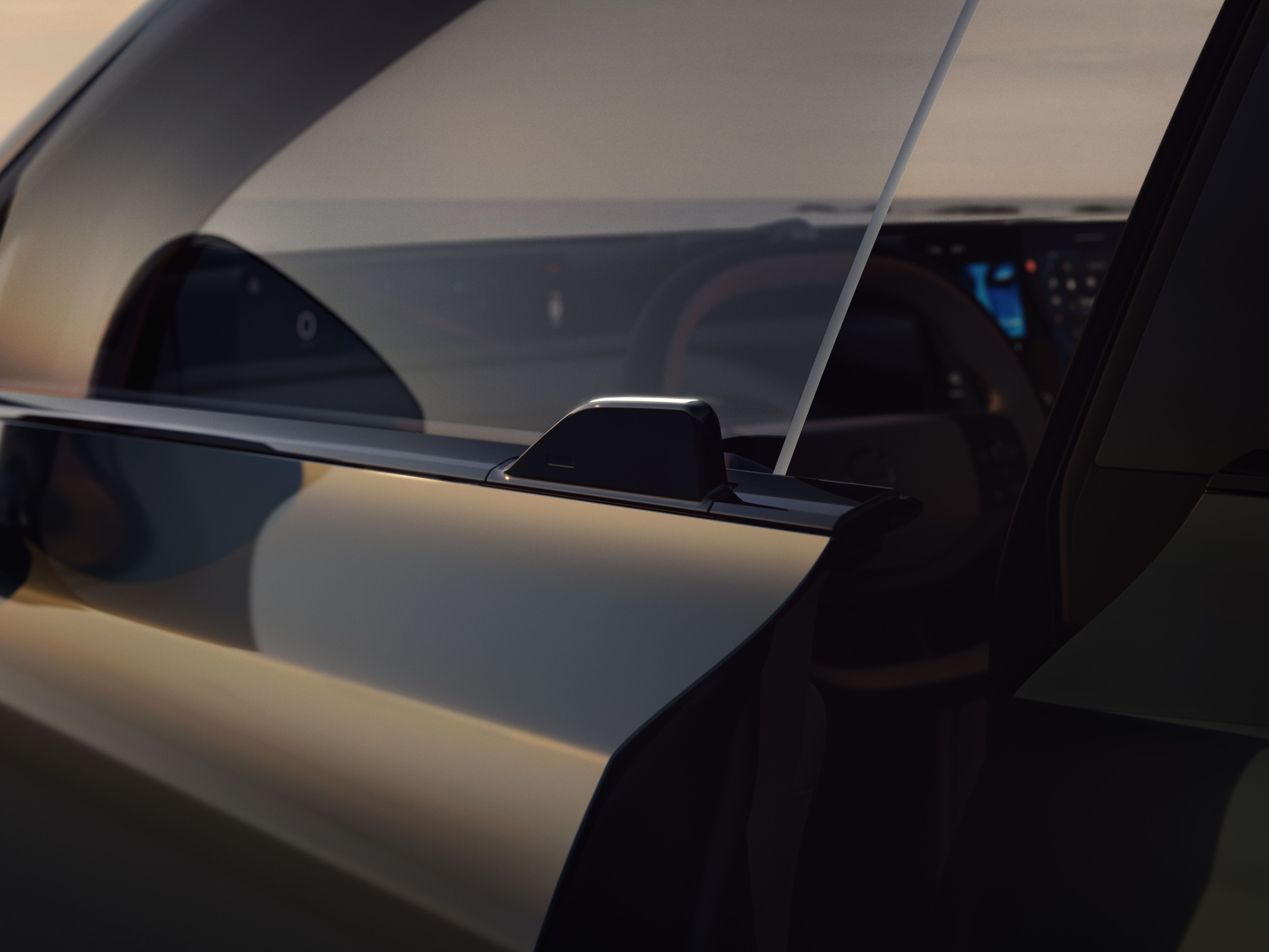 Volvo EX60 interior details