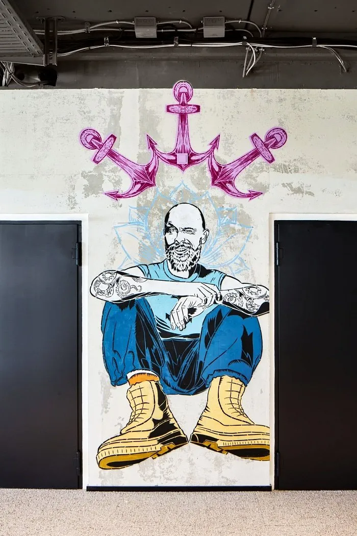 adaptive reuse office design brainhouse247 coworking space in laatzen 10