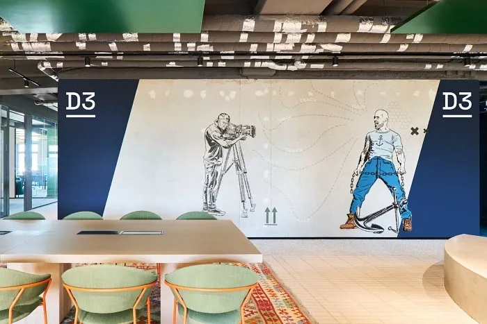 adaptive reuse office design brainhouse247 coworking space in laatzen 11