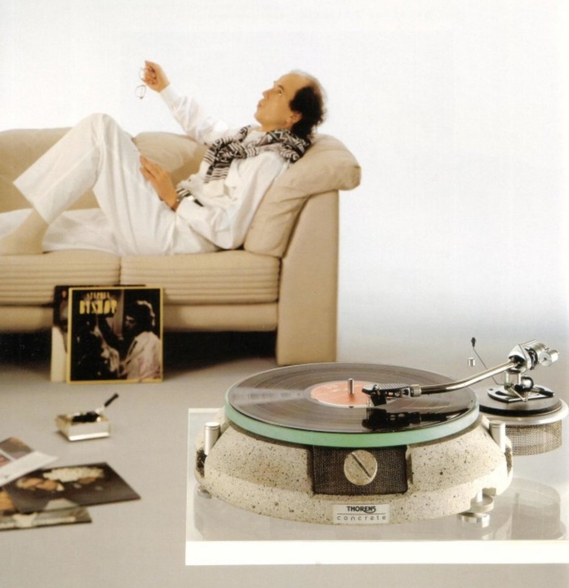 Thorens Concrete Turntable, 1988